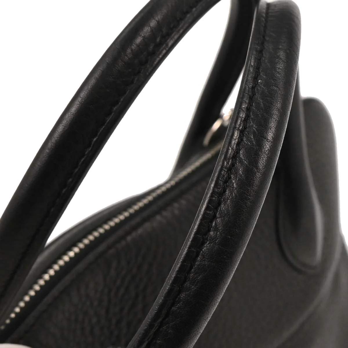 Hermes Black Taurillon Clemence Bolide 31 2way Shoulder Handbag - Image 4