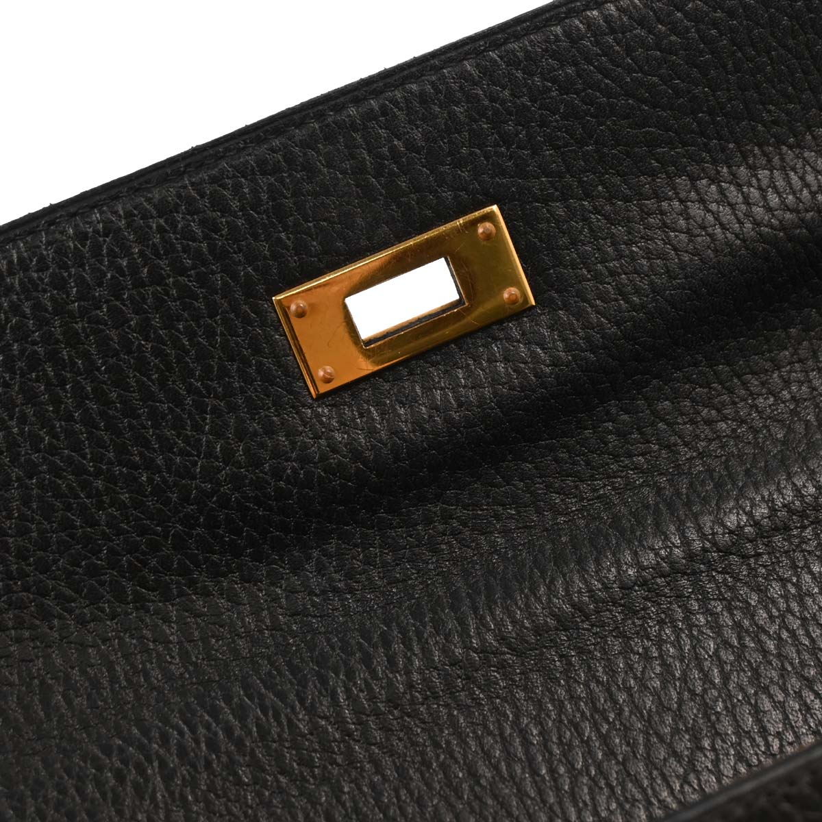 Hermes Black Ardennes Kelly 32 Retourne 2way Shoulder Handbag - Image 8