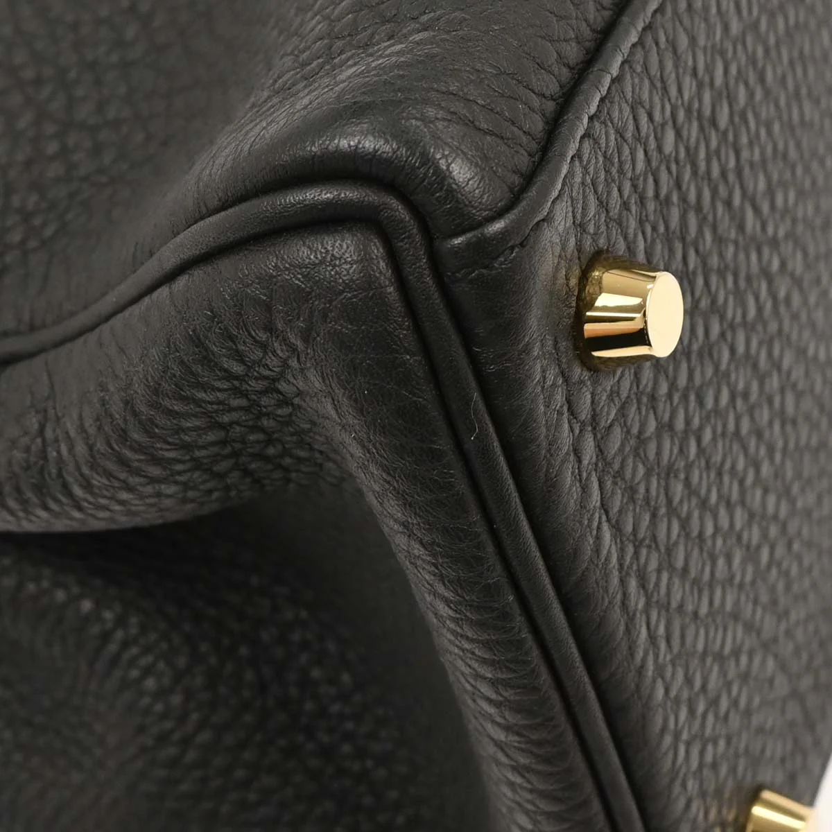 Hermes Black Togo Kelly 35 Retourne 2way Shoulder Handbag - Image 4
