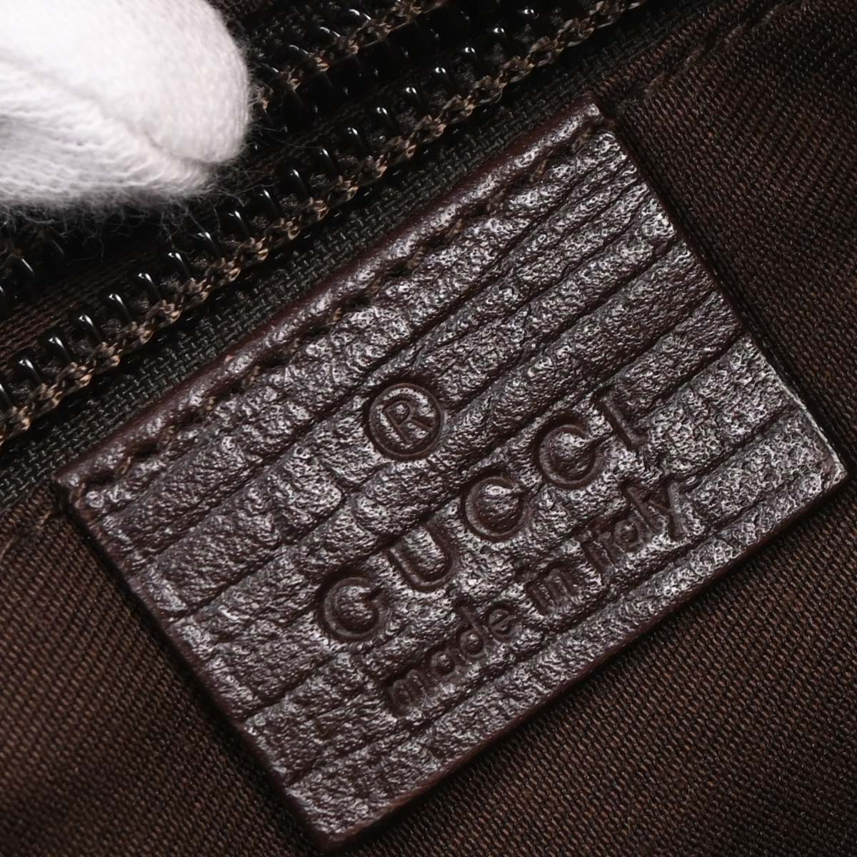 Gucci Beige PVC GG Shoulder Bag - Image 8