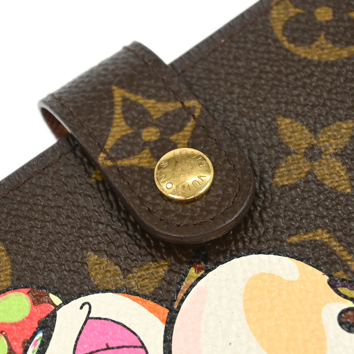 Louis Vuitton Monogram Panda Agenda PM Note Book Cover R20011 Small Good - Image 3