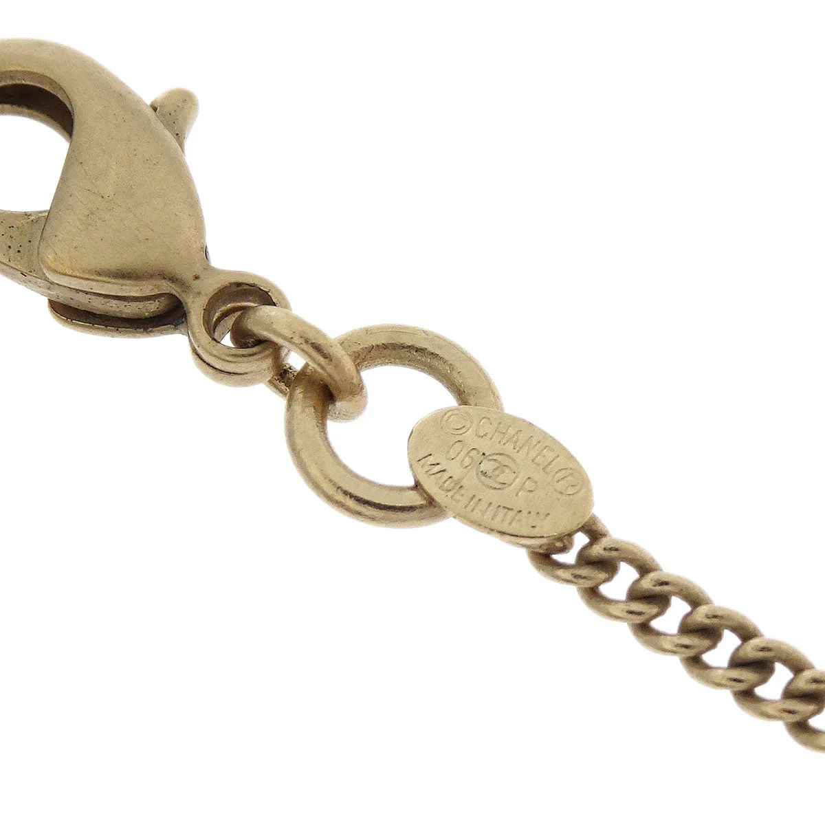 Chanel CC Chain Necklace Pendant Gold 06P - Image 4
