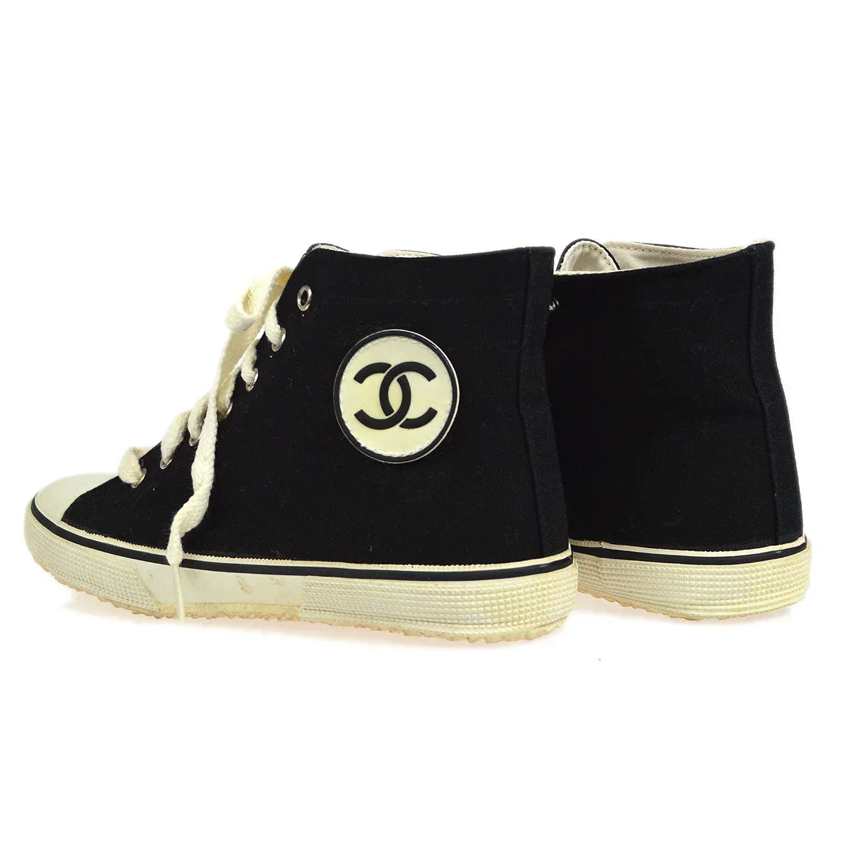 Chanel Spring 1995 Sneakers Shoes #38 - Image 2