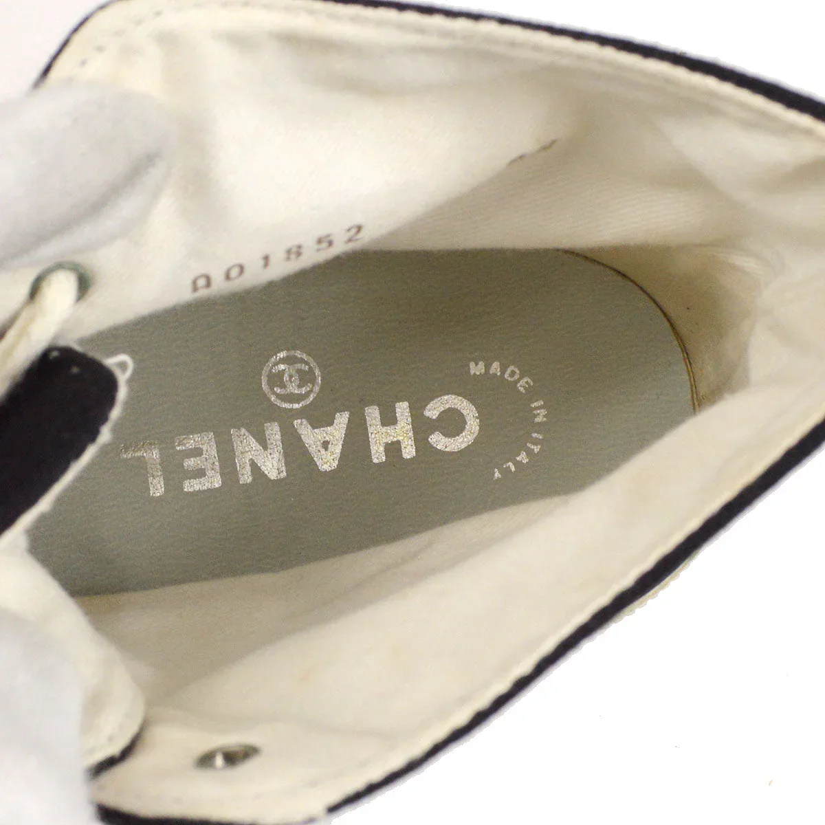 Chanel Spring 1995 Sneakers Shoes #38 - Image 6