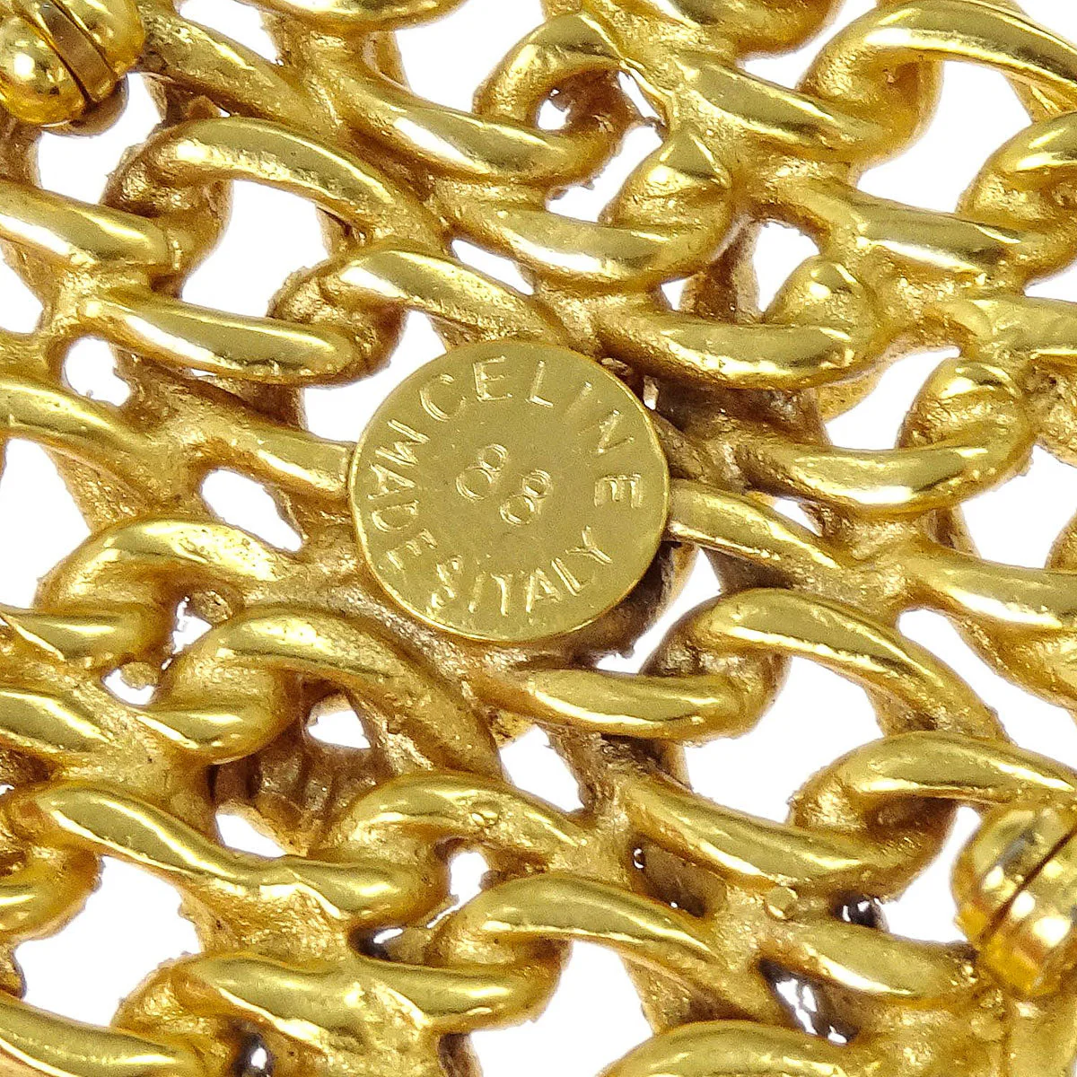 Celine Brooch Pin Gold 88 - Image 3
