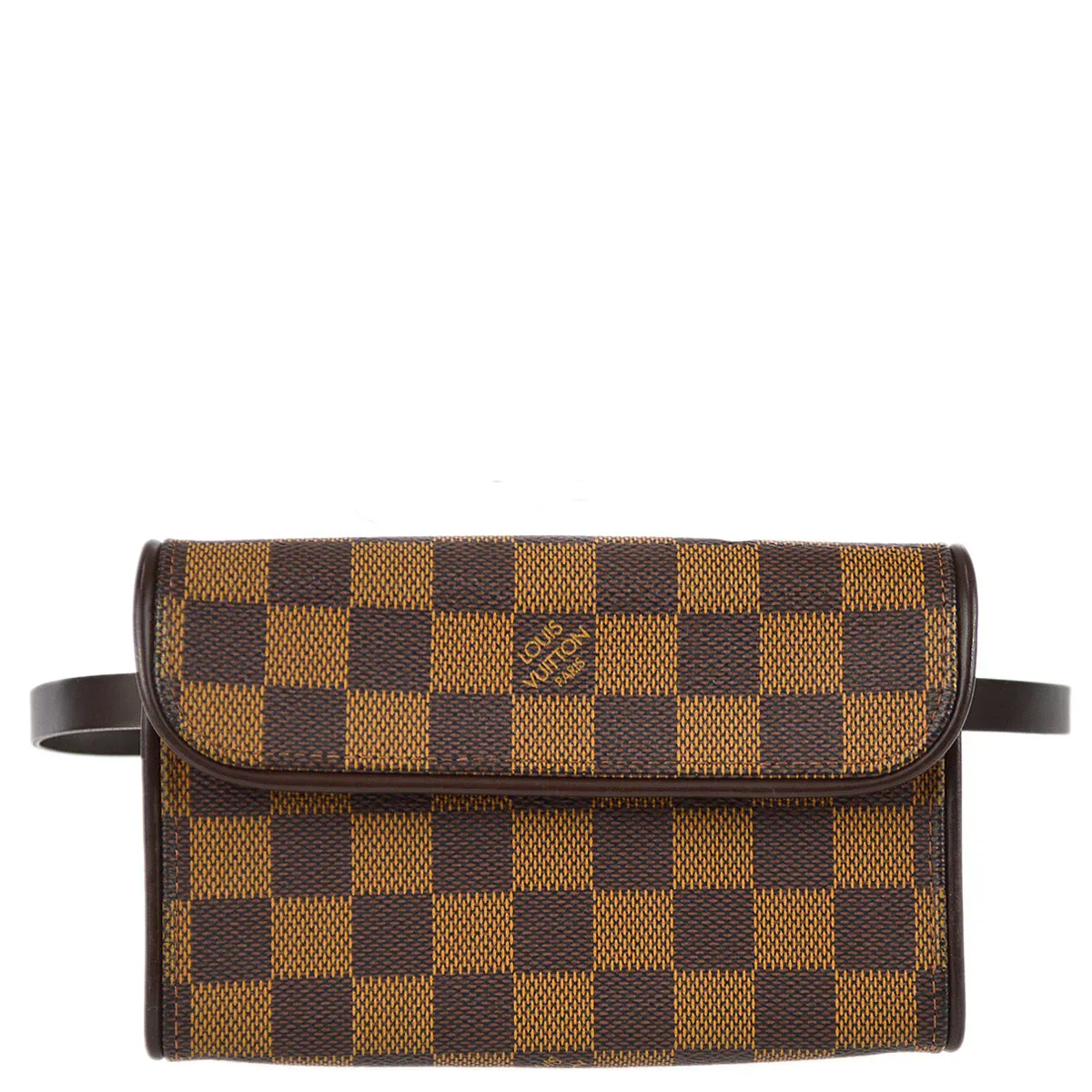 Louis Vuitton 2000s Damier Pochette Florentine #XS N51856