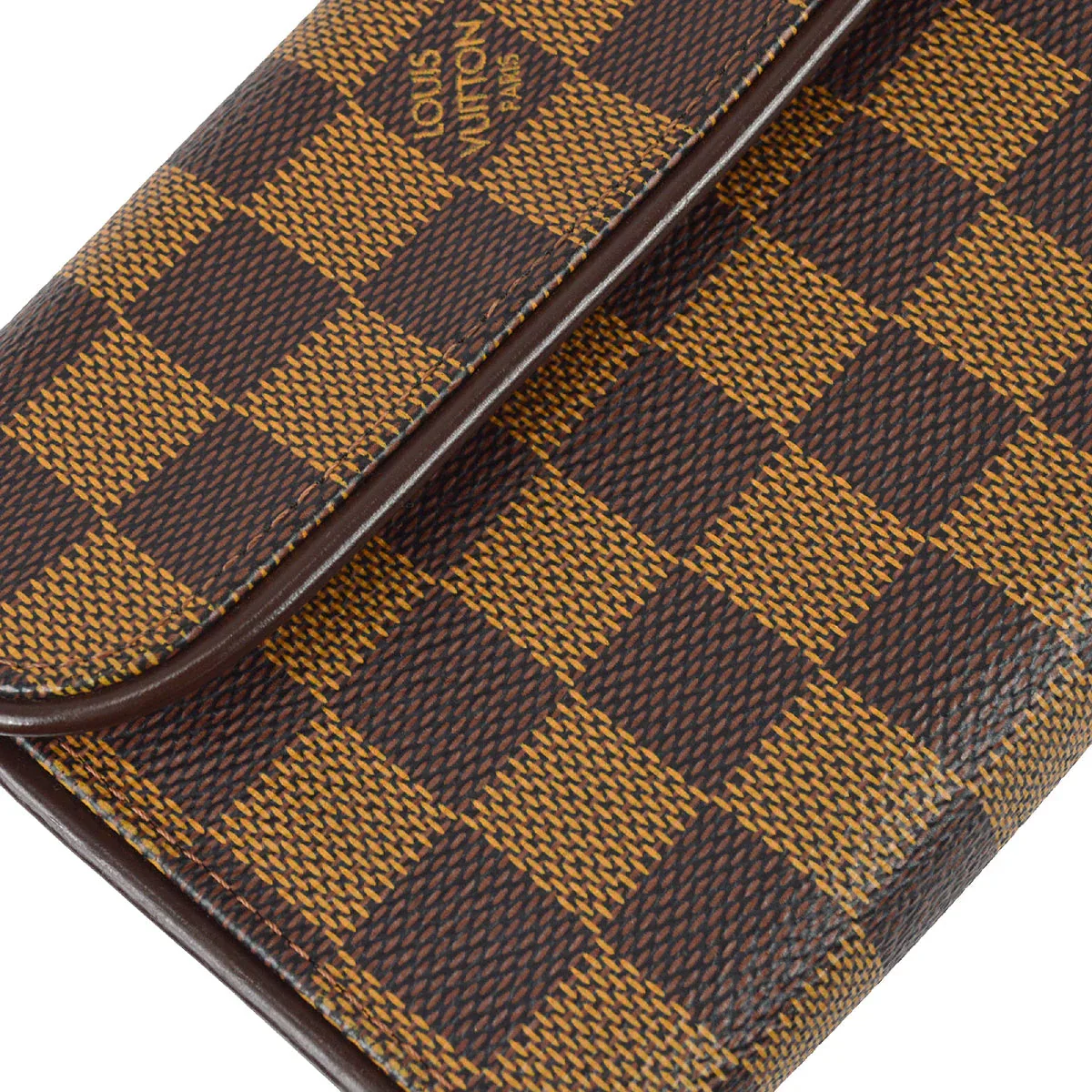 Louis Vuitton 2000s Damier Pochette Florentine #XS N51856 - Image 6