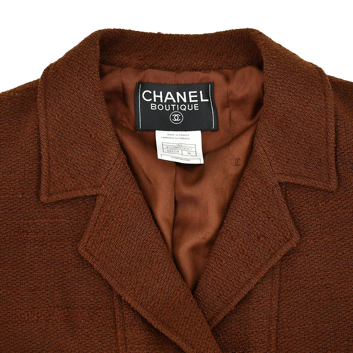 Chanel 1998 Fall Skirt Suit #38 - Image 3