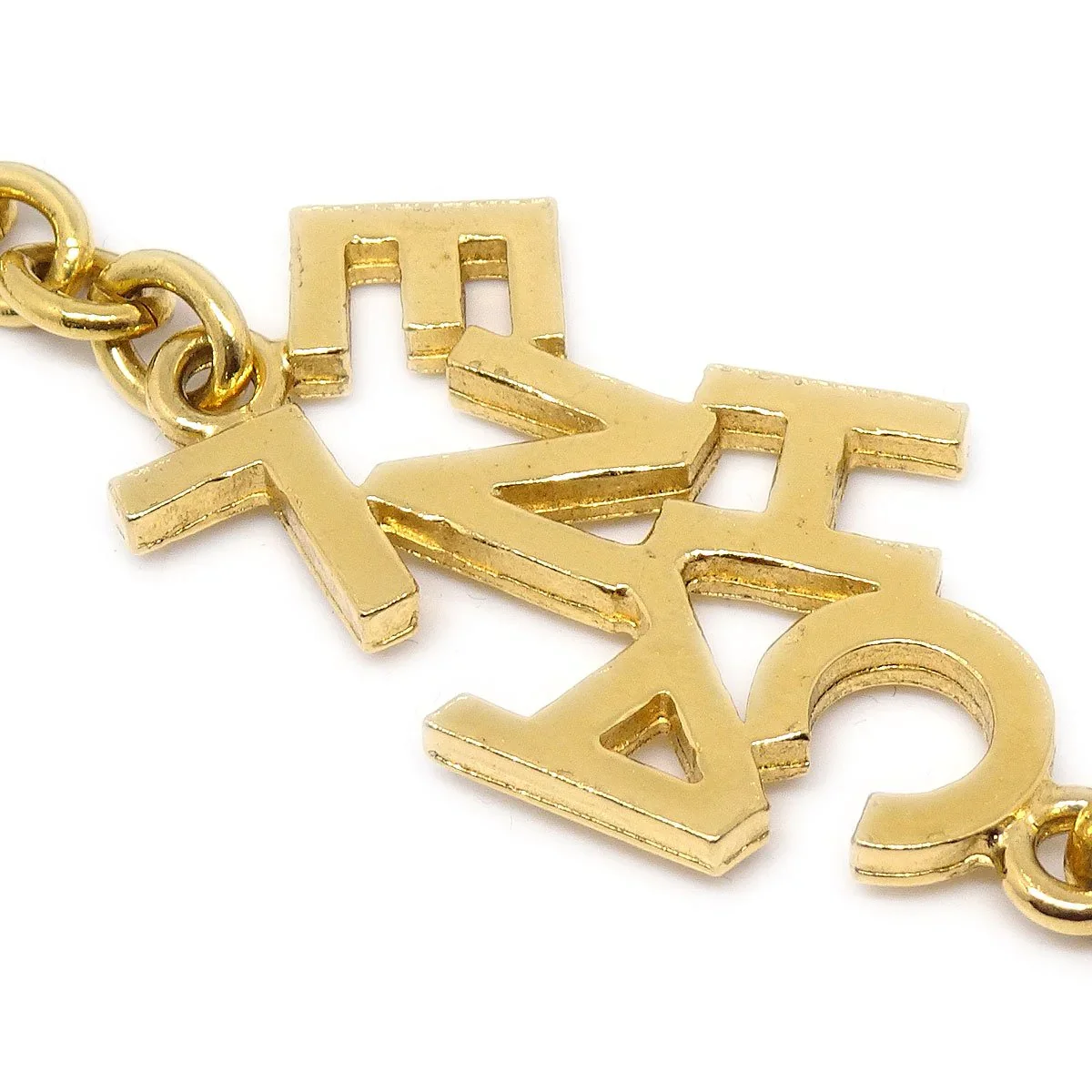 Chanel 1980s Logo Necklace - Image 3