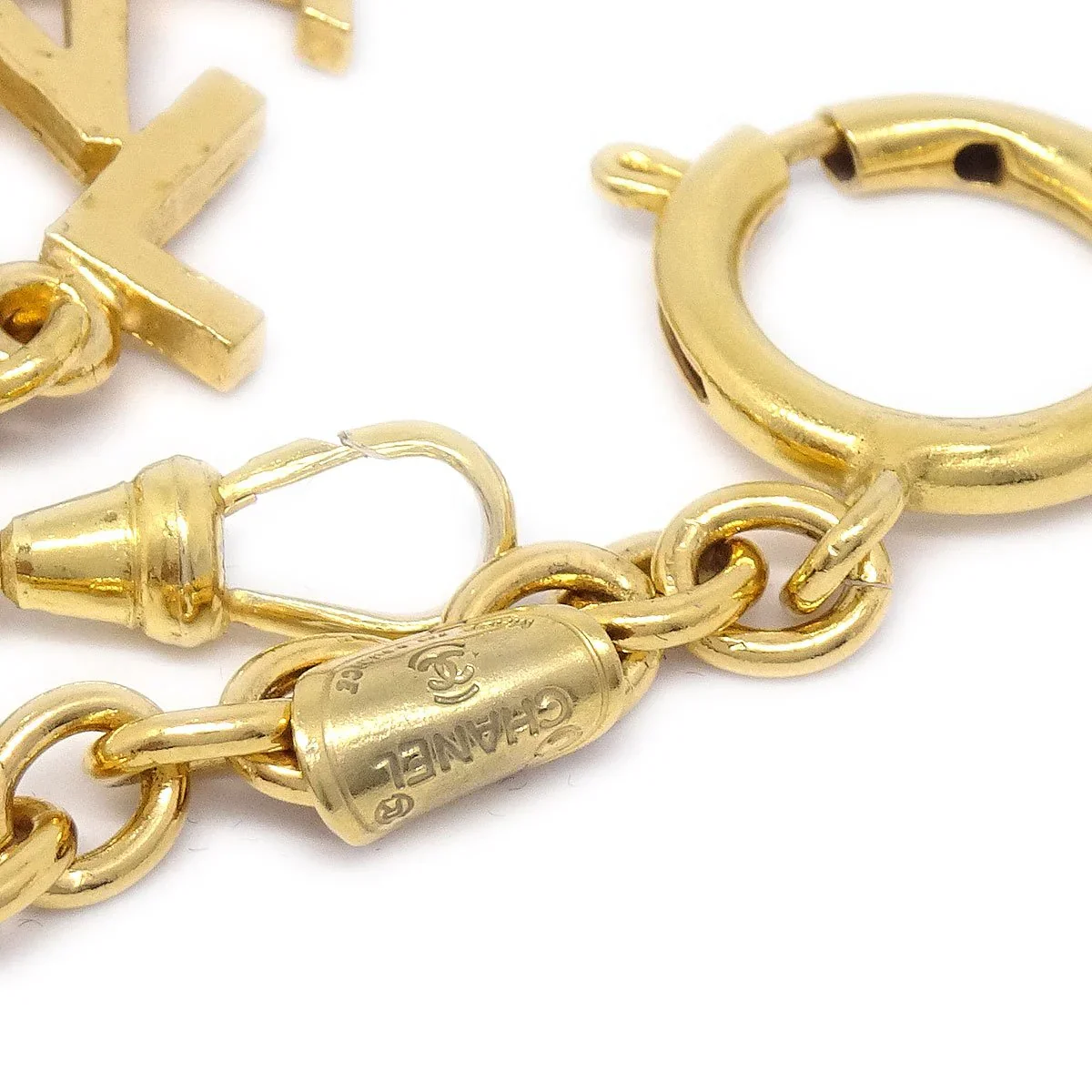 Chanel 1980s Logo Necklace - Image 4