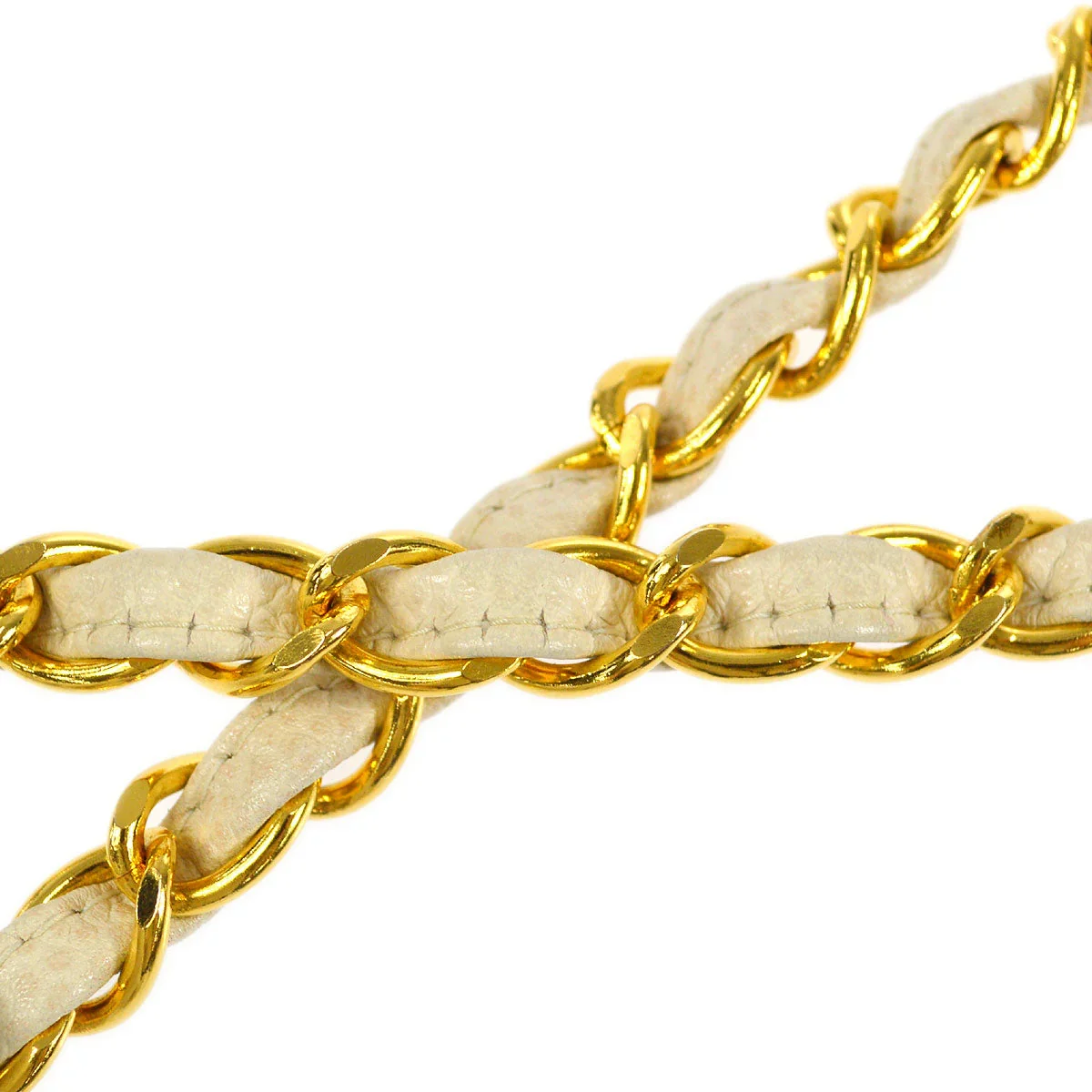 CHANEL * 1996-1997 Tall Diana Flap Medium Ivory Caviar - Image 5
