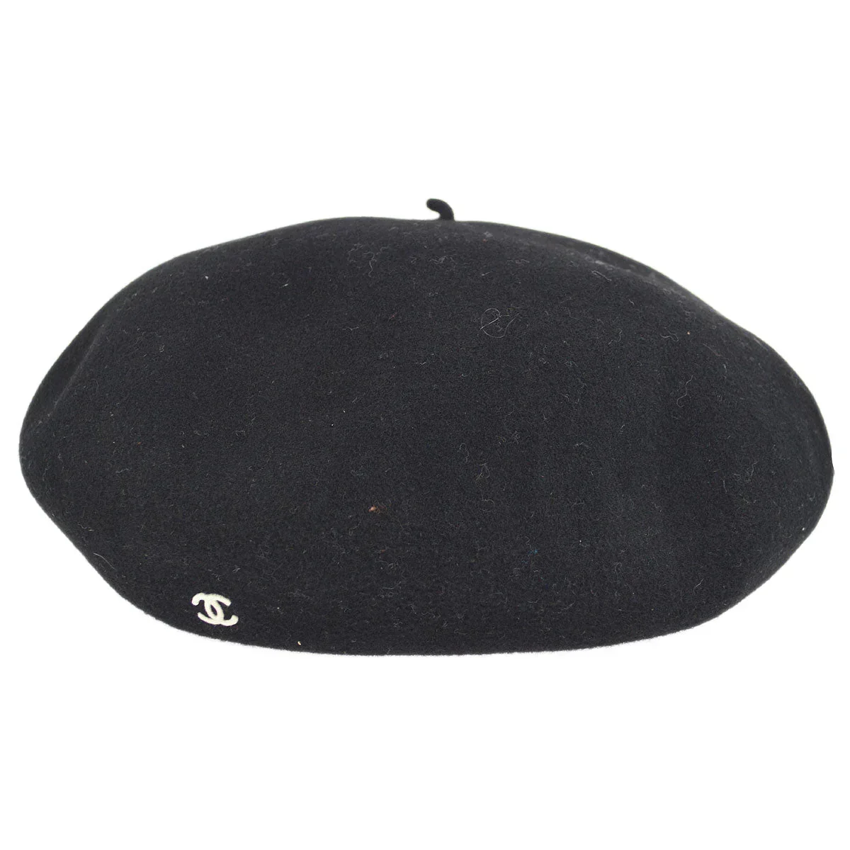 Chanel 1998 spring oversize wool beret hat
