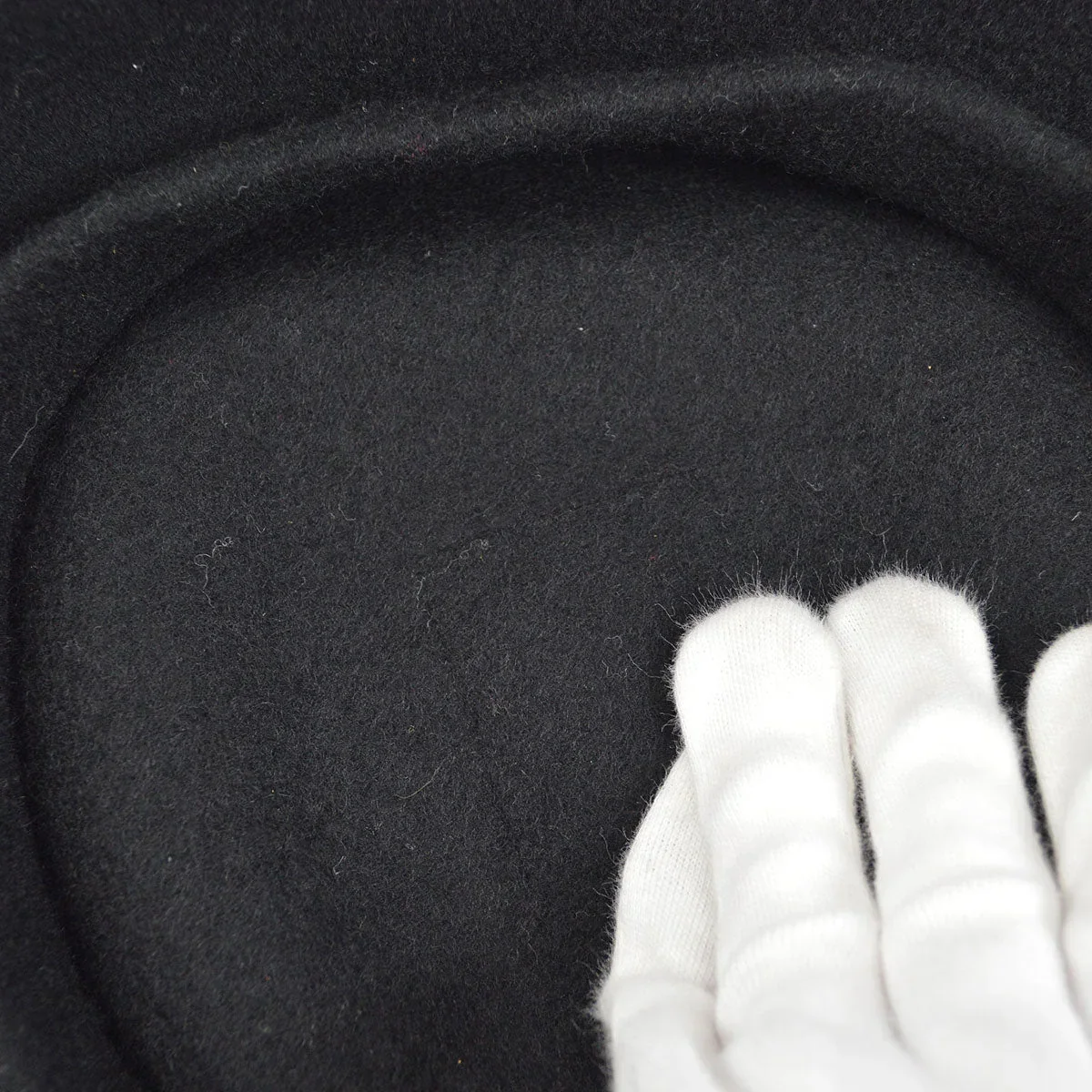 Chanel 1998 spring oversize wool beret hat - Image 5