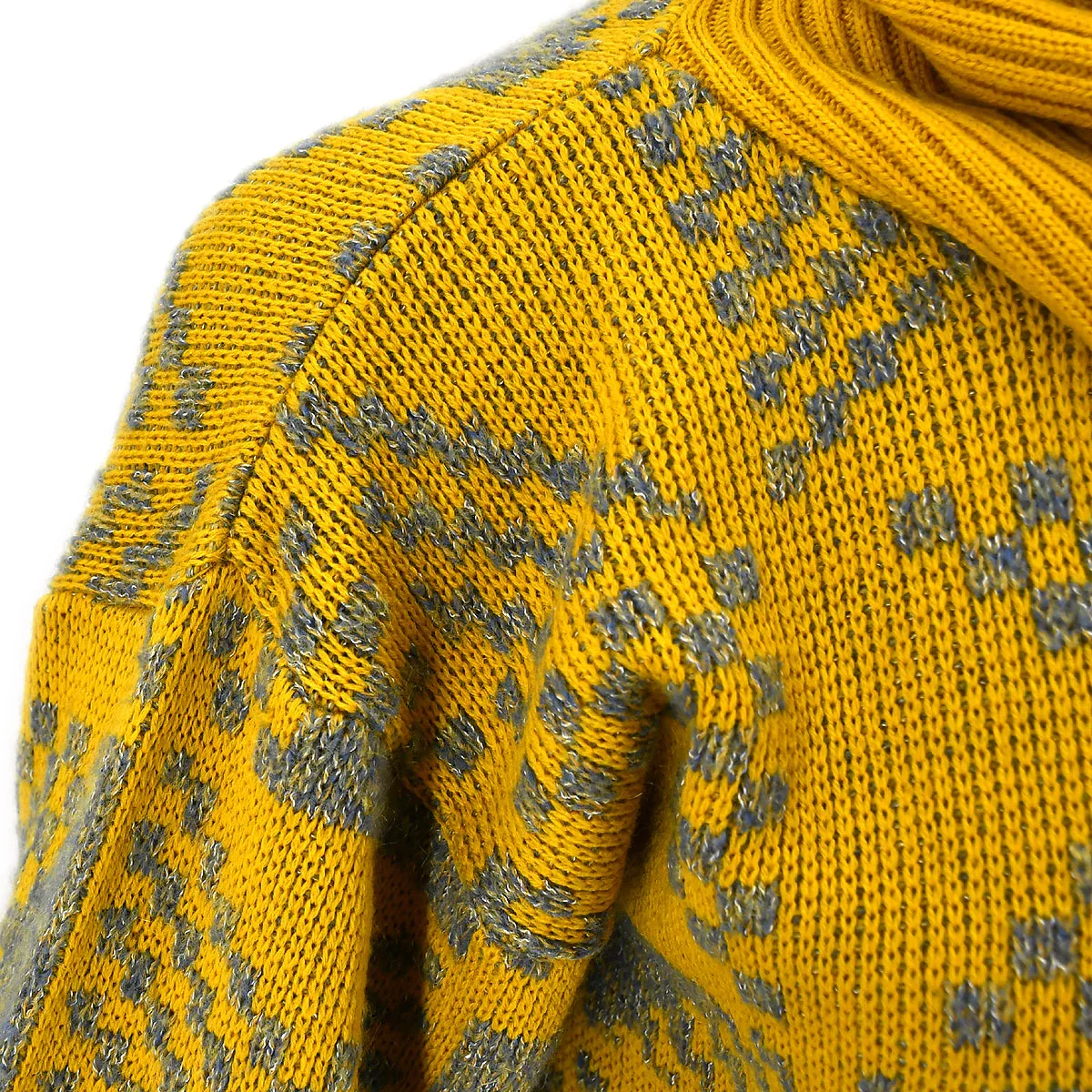 Christian Dior 1990s Sports Sweater Yellow #M - Image 6