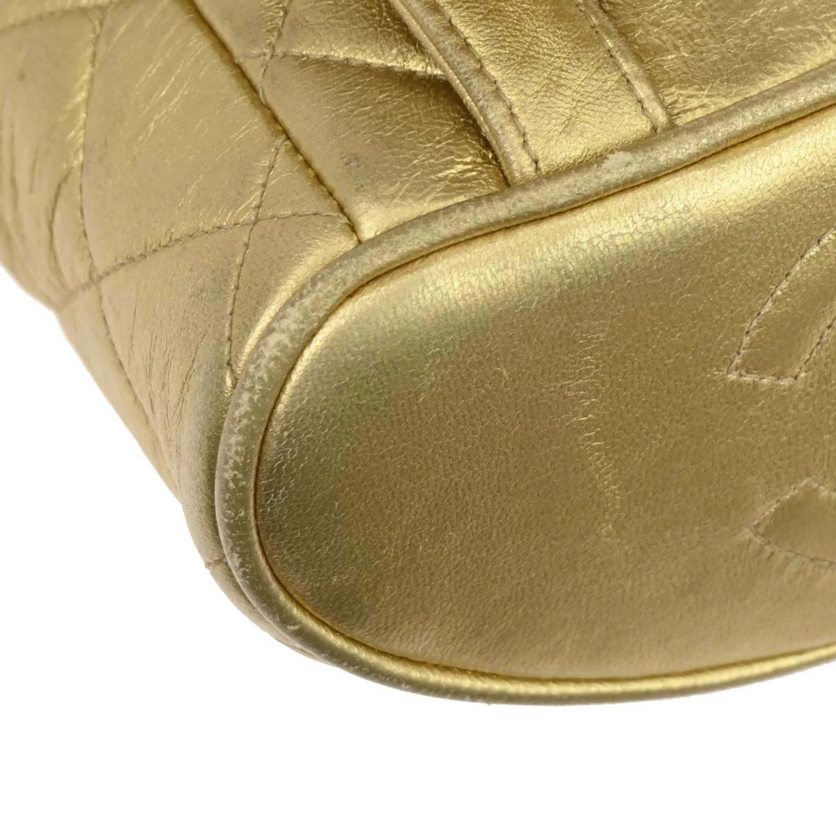 Chanel Gold Lambskin Duma Backpack Small - Image 14