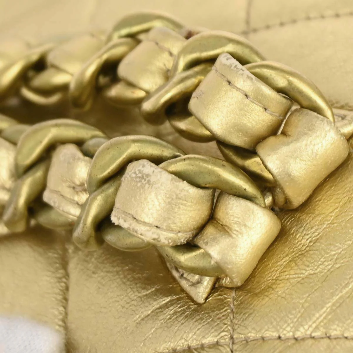 Chanel Gold Lambskin Duma Backpack Small - Image 18