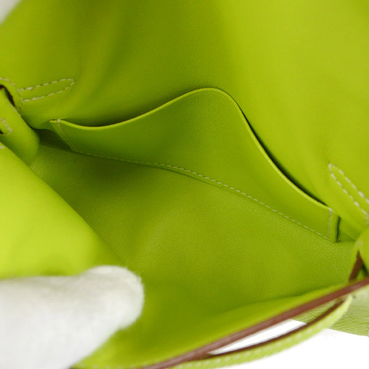 HERMES * 2011 Tiny Kelly Kiwi Epsom - Image 7