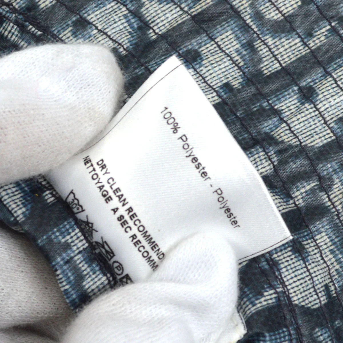 Christian Dior Trotter Bucket Hat Navy #58 - Image 8