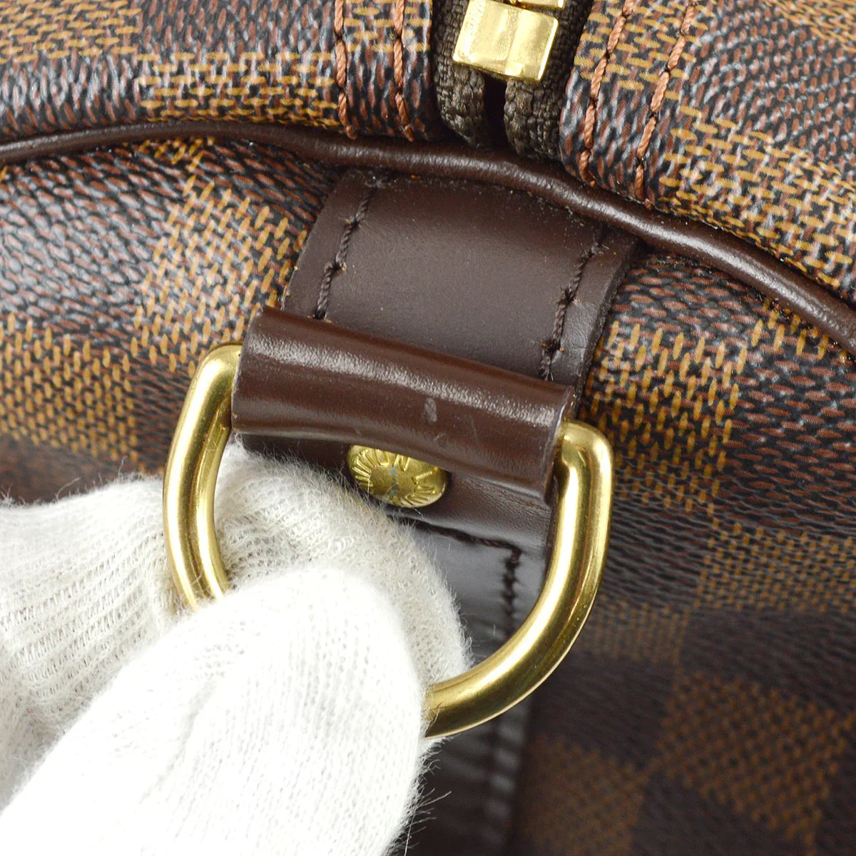 Louis Vuitton 2008 Keepall Bandouliere 55 Damier N41414 - Image 6