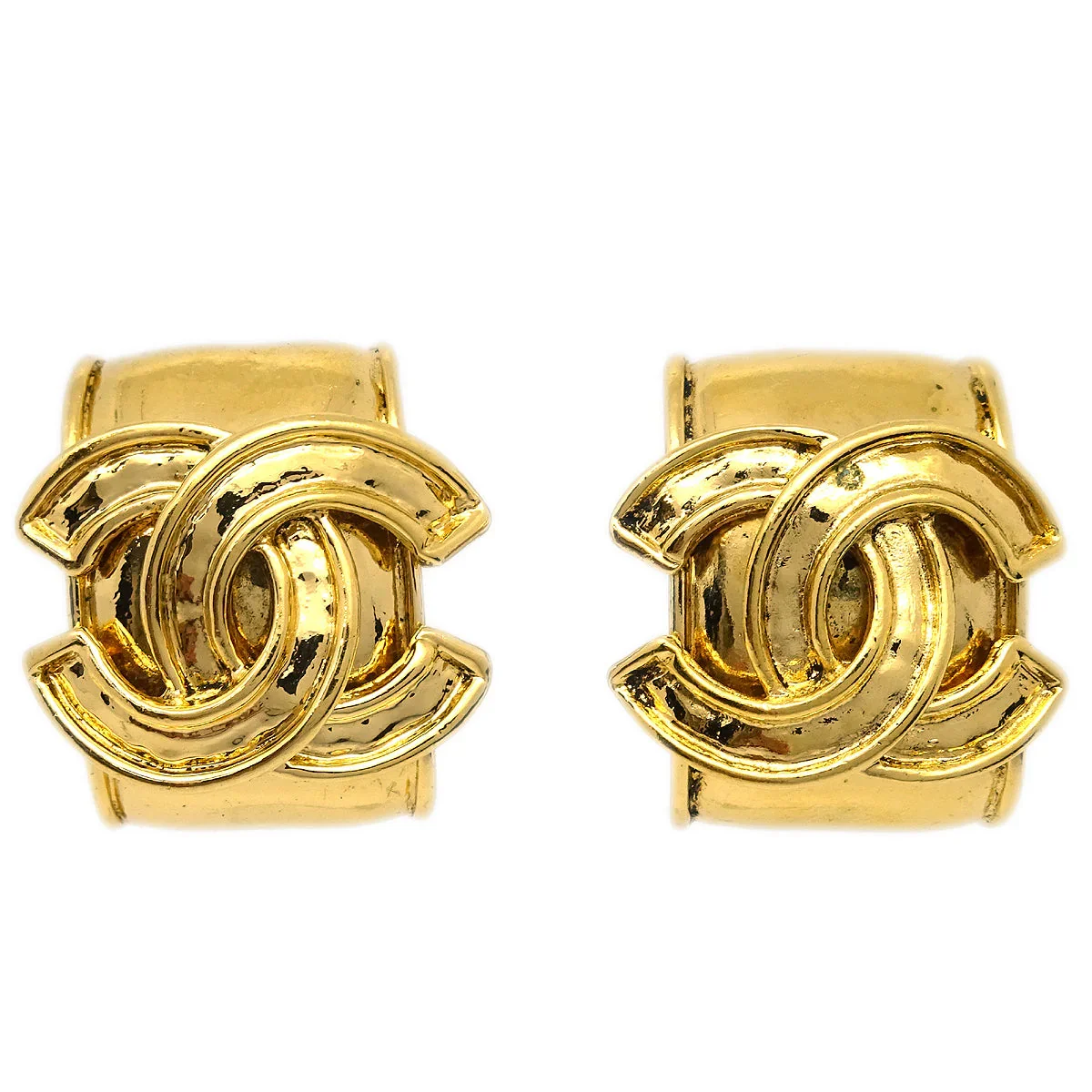 Chanel Earrings Clip-On Gold