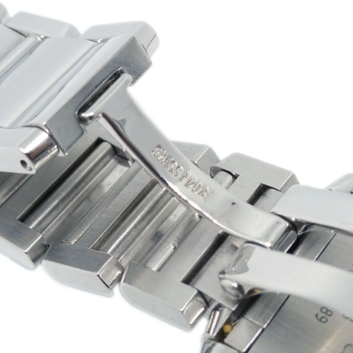 Cartier Tank Francaise SM Ref.2403 Quartz Watch 18KWG Diamond - Image 6