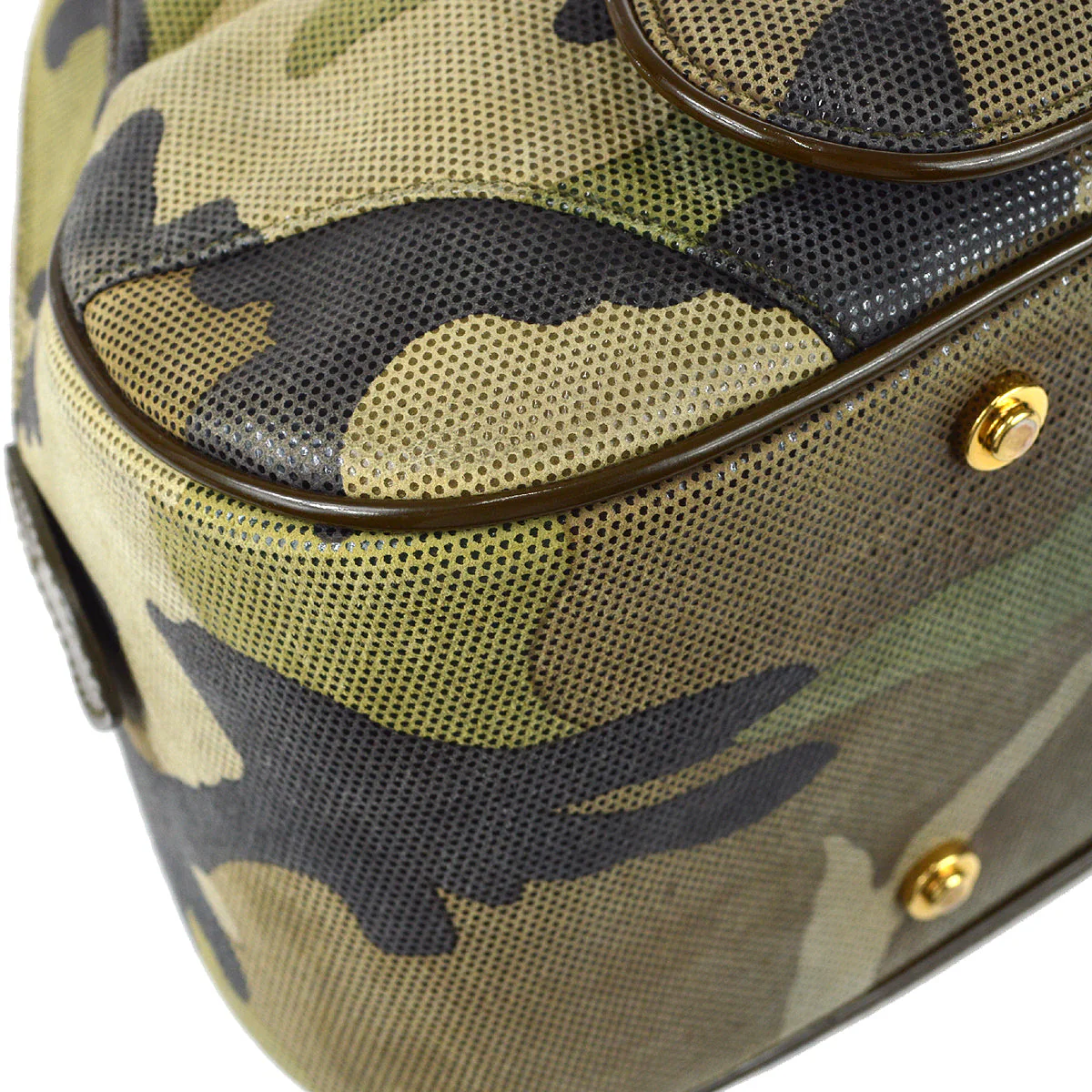 Christian Dior 2001 Double Saddle Handbag Camouflage - Image 6