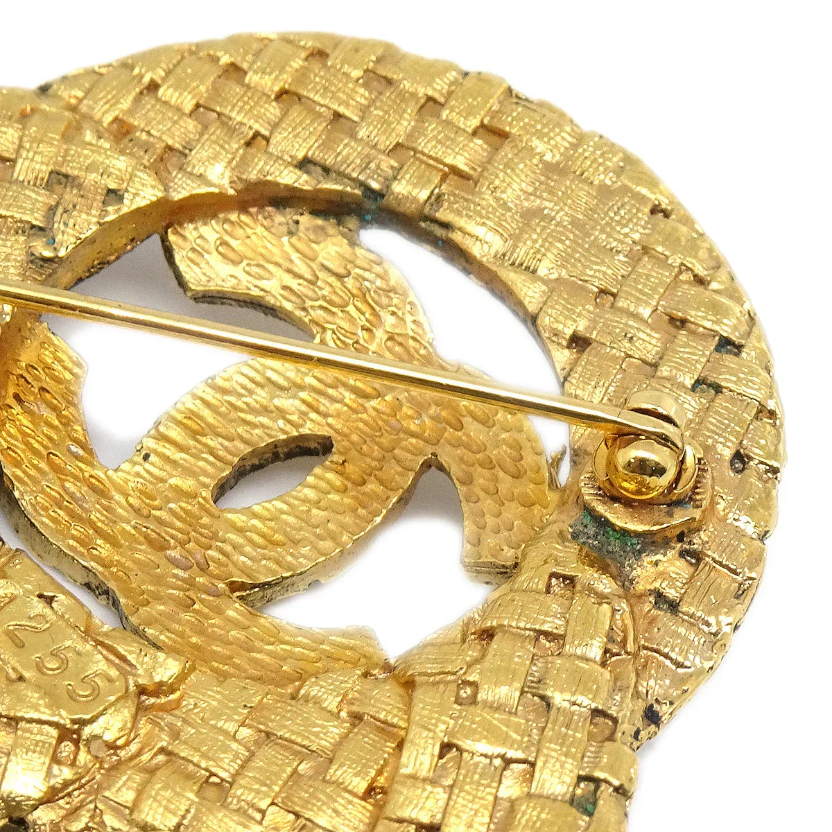 Chanel Brooch Pin Gold 1255/29 - Image 4