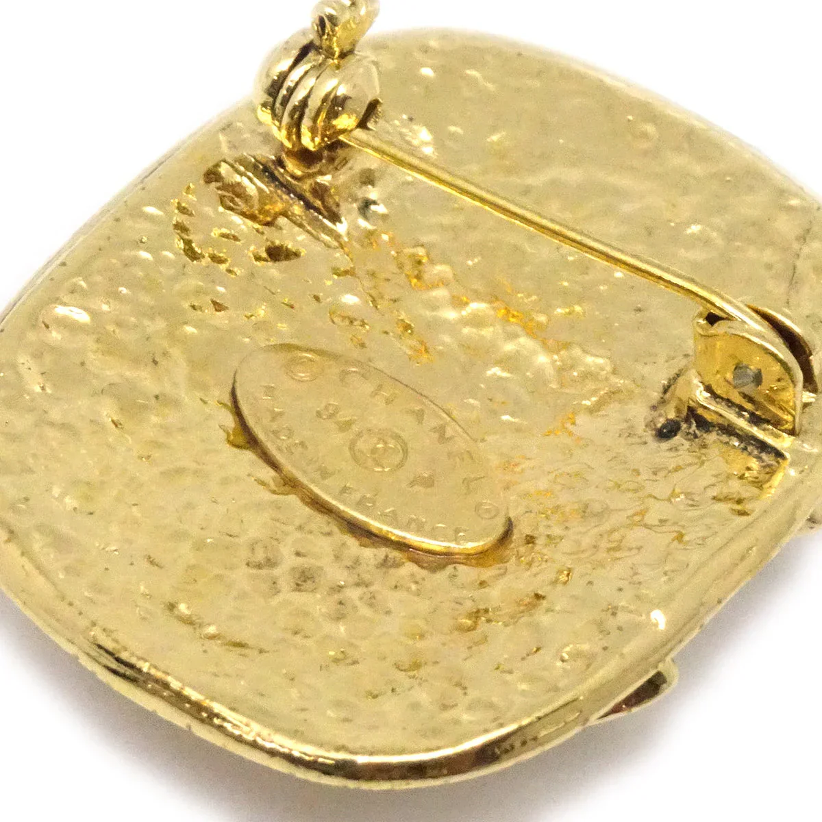 Chanel Brooch Pin Gold 94P - Image 3