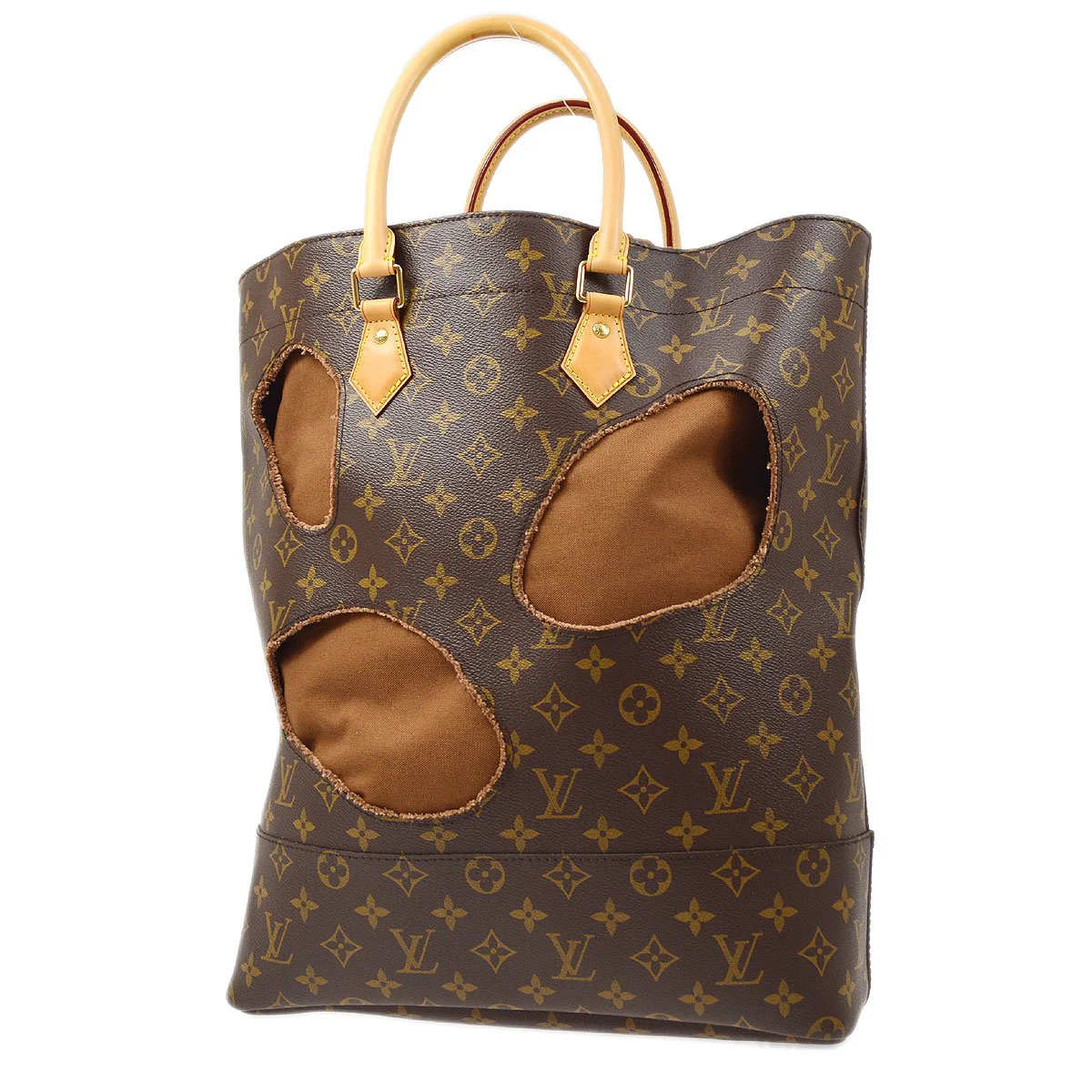 Louis Vuitton x Rei Kawakubo Comme des Garcons 2014 Monogram Bag With Holes M40279 - Image 2