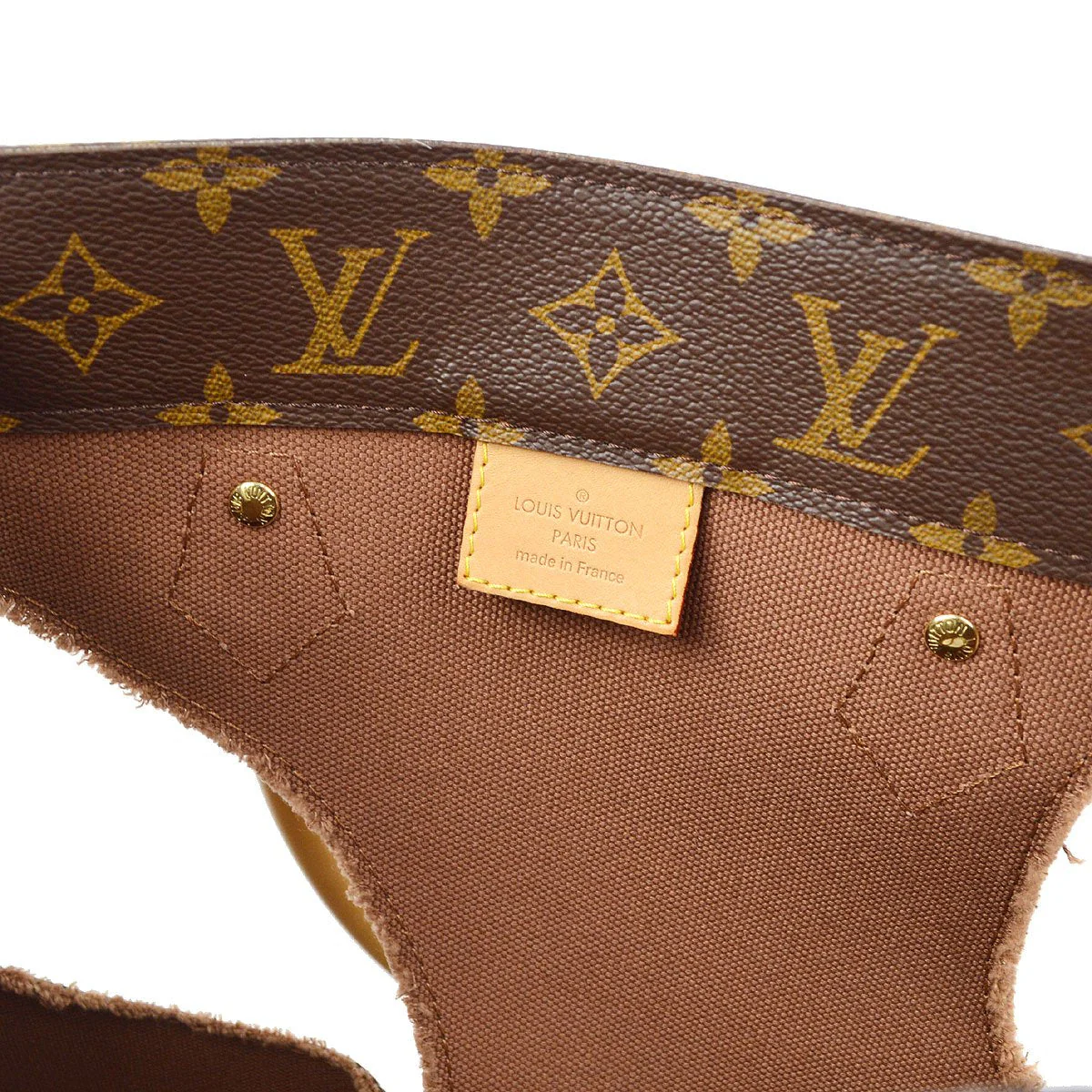 Louis Vuitton x Rei Kawakubo Comme des Garcons 2014 Monogram Bag With Holes M40279 - Image 8
