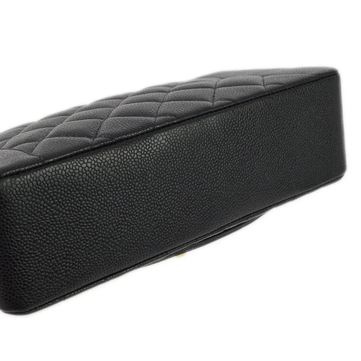 Chanel Black Caviar Medium Diana Shoulder Bag - Image 4