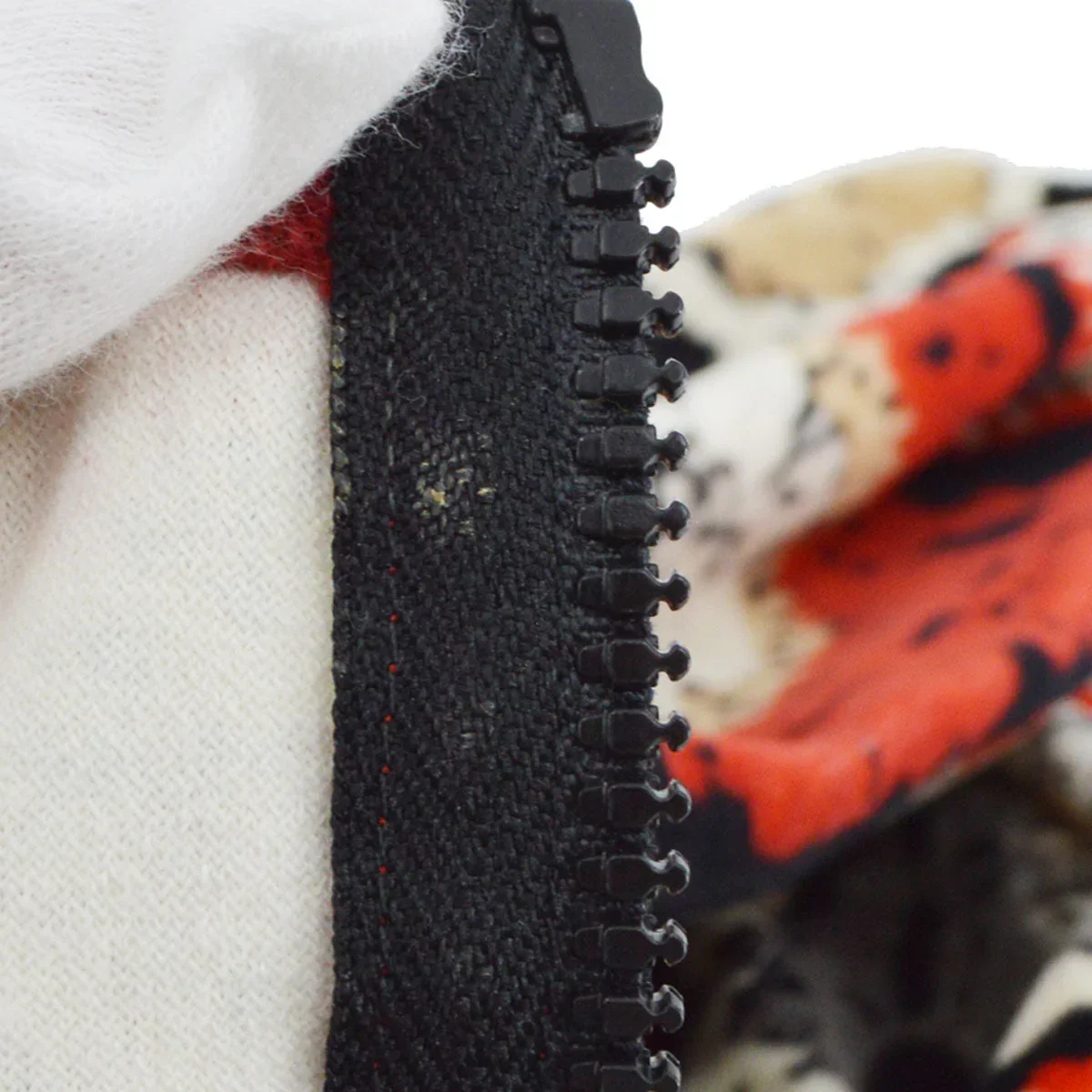Chanel 2009 Spring Sports line patchwork print collarless jacket #40 - Image 5