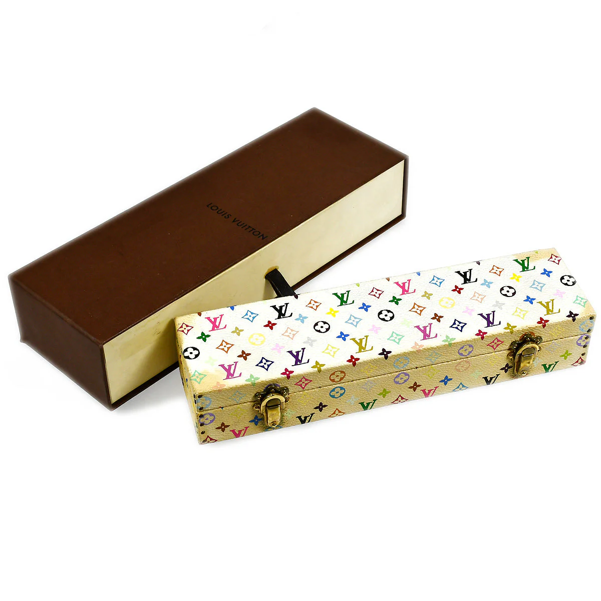 Louis Vuitton × Takashi Murakami Tambour Love Monogram Ref. Q12130 - Image 7