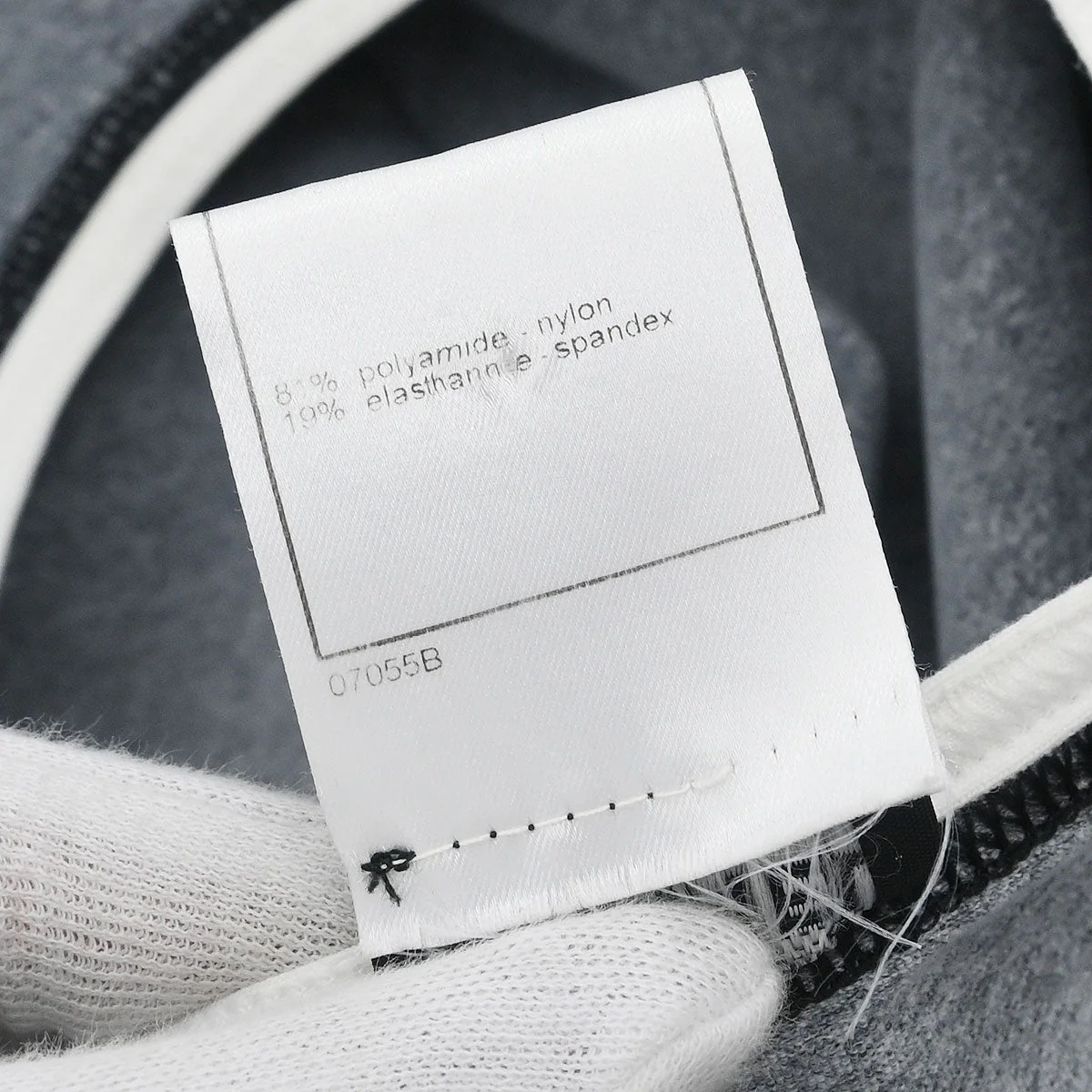 Chanel 1998 Short Sleeve Dress Gray #42 - Image 10