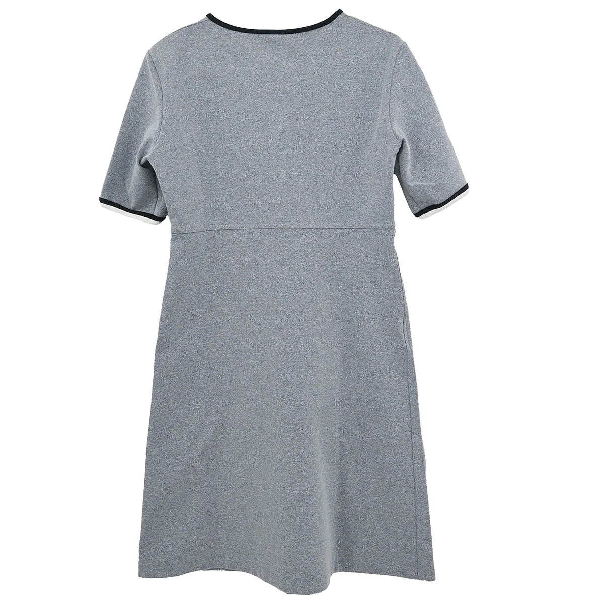 Chanel 1998 Short Sleeve Dress Gray #42 - Image 2