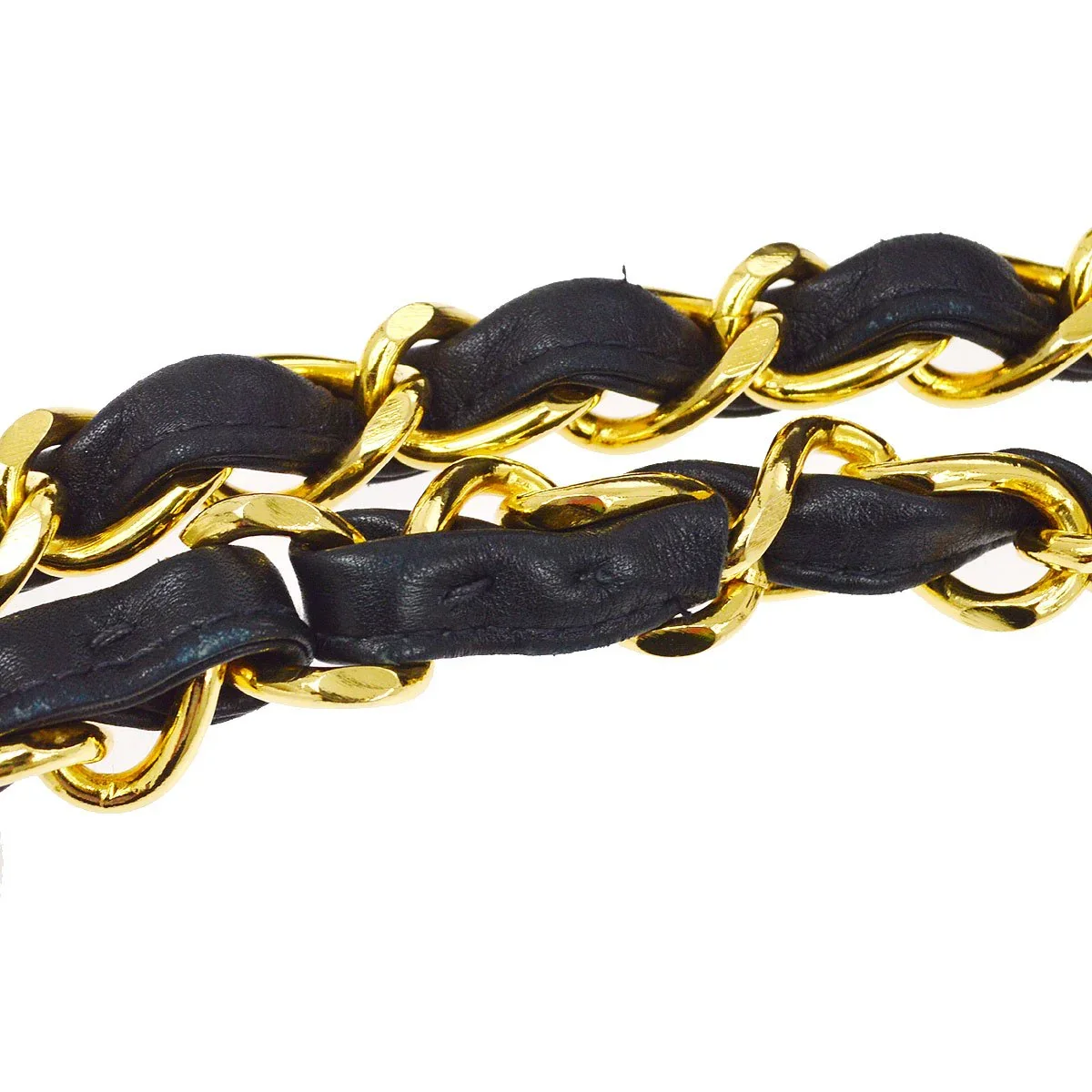 CHANEL 1991-1994 Classic Flap Maxi Black Lambskin - Image 5