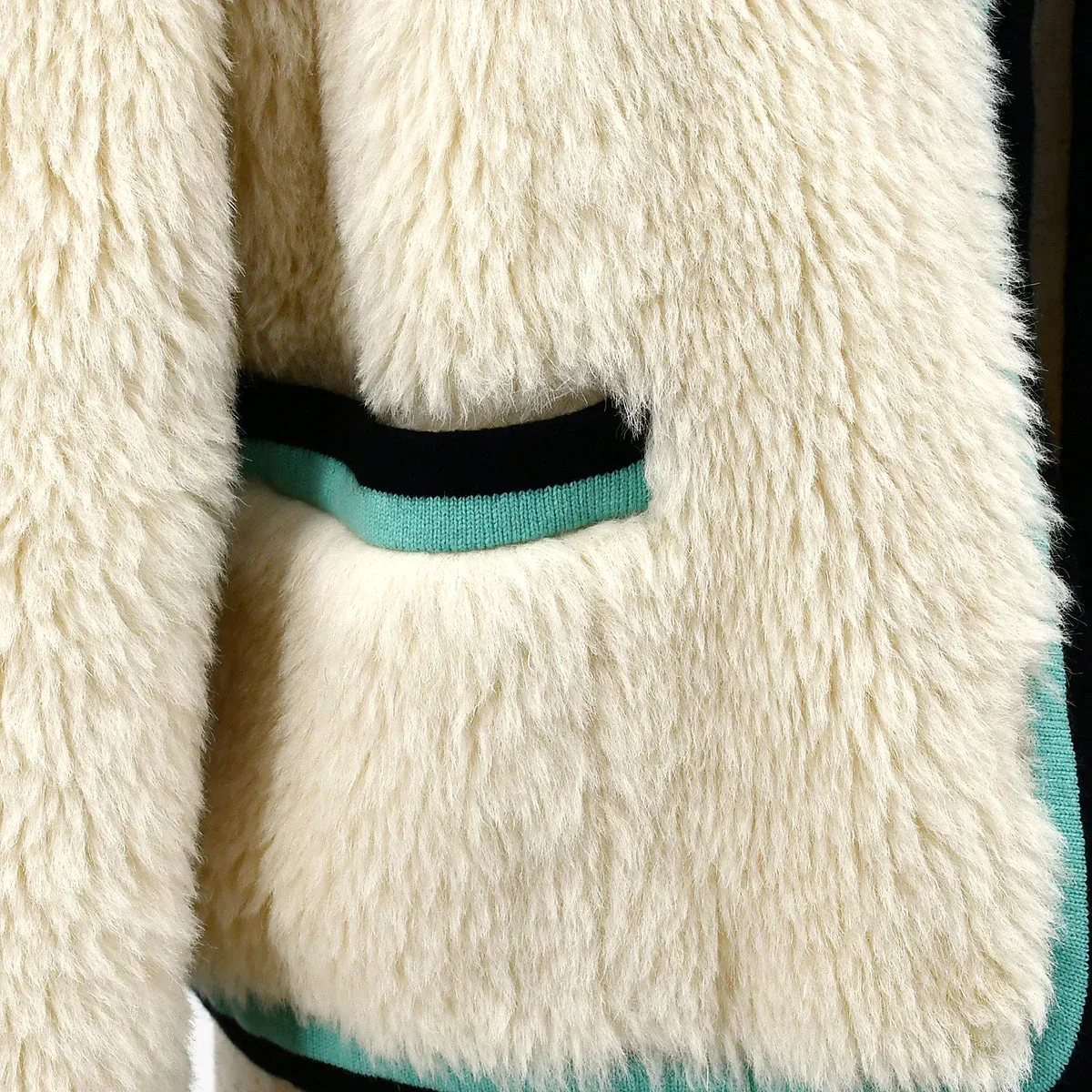 Chanel Fall 1994 logo applique collarless jacket #40 - Image 6