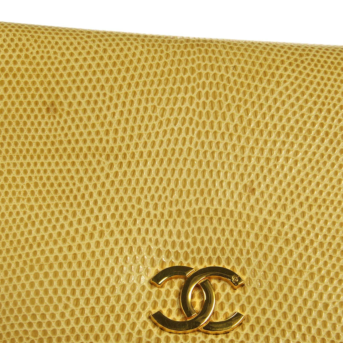 Chanel * 1986-1988 Pushlock Full Flap Mini Beige Lizard Skin - Image 4