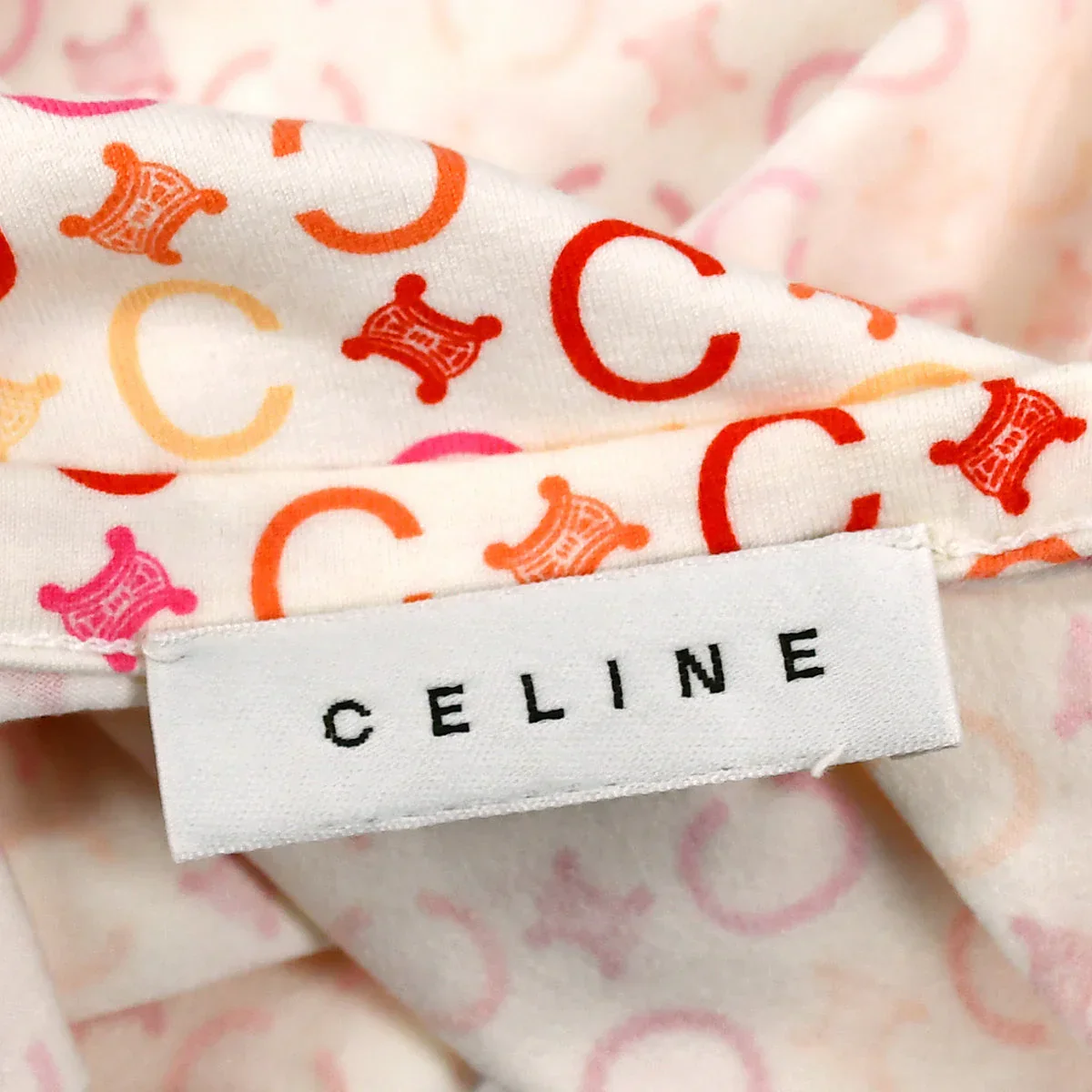 Celine C Macadam T-shirt Pink - Image 10