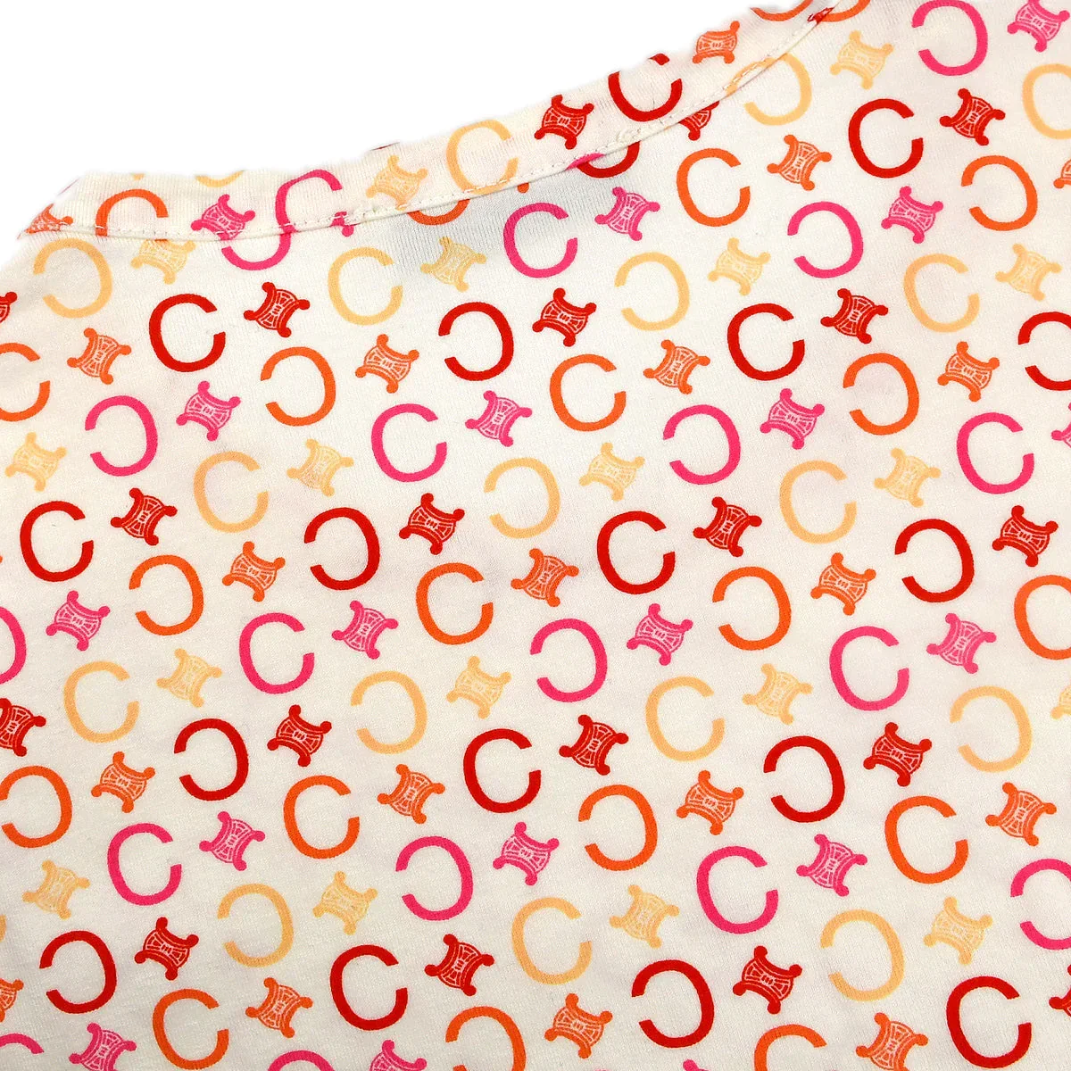 Celine C Macadam T-shirt Pink - Image 7