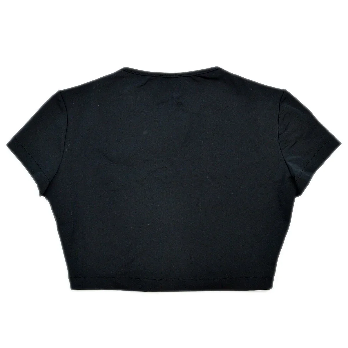 CHANEL 1995 Spring black CC cropped top #40 - Image 3