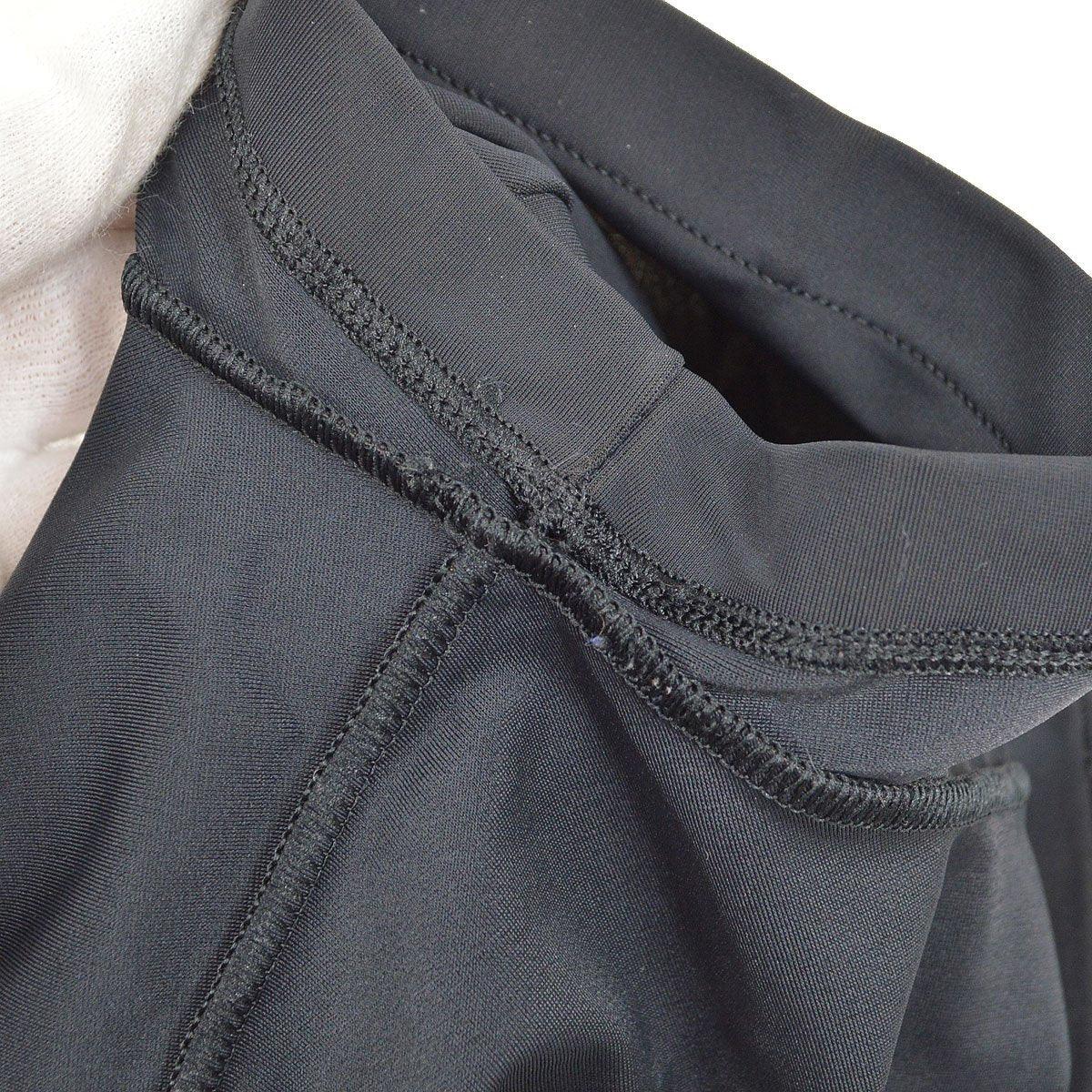 CHANEL 1995 Spring black CC cropped top #40 - Image 9