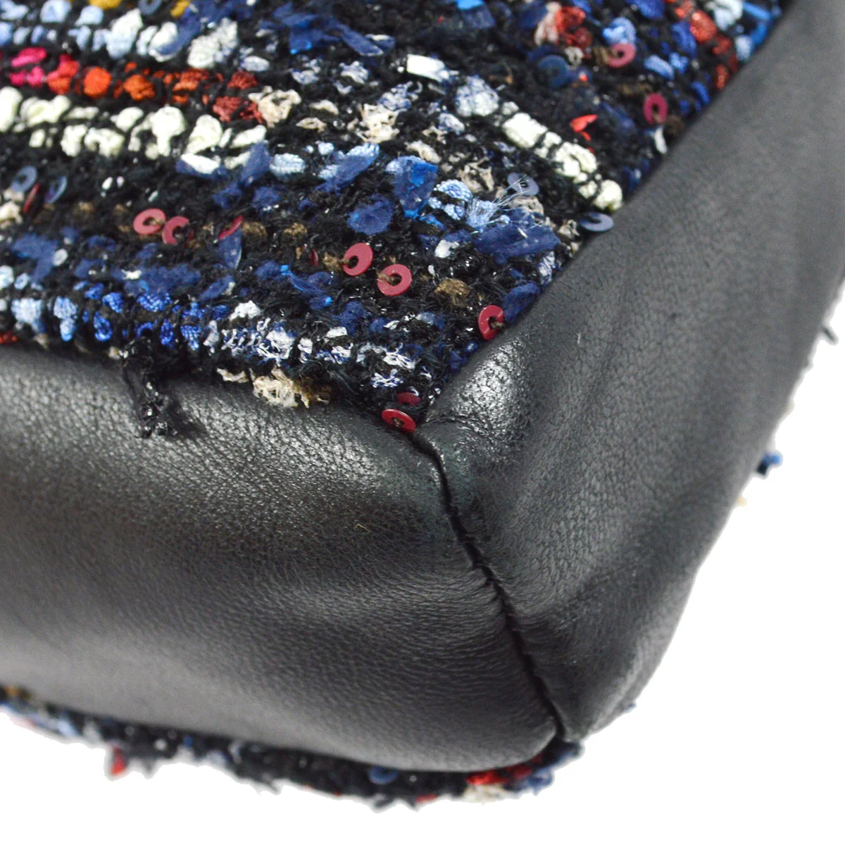 Chanel 2014-2015 Tweed Lambskin Jacket Bum Bag - Image 4