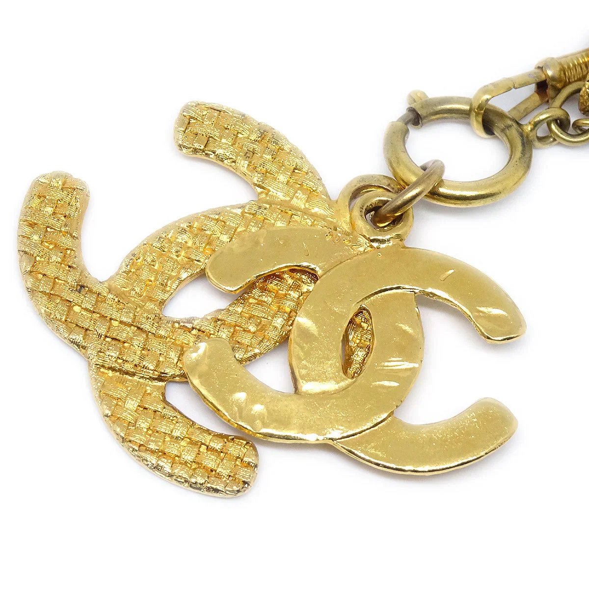 Chanel 1994 Gold Chain Pendant Necklace 6125/3052 - Image 2