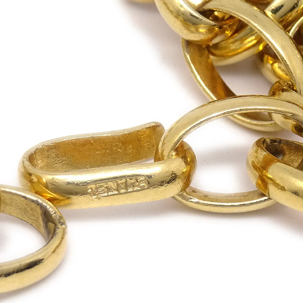 Chanel Jumbo Cutout Logo Necklace - Image 4