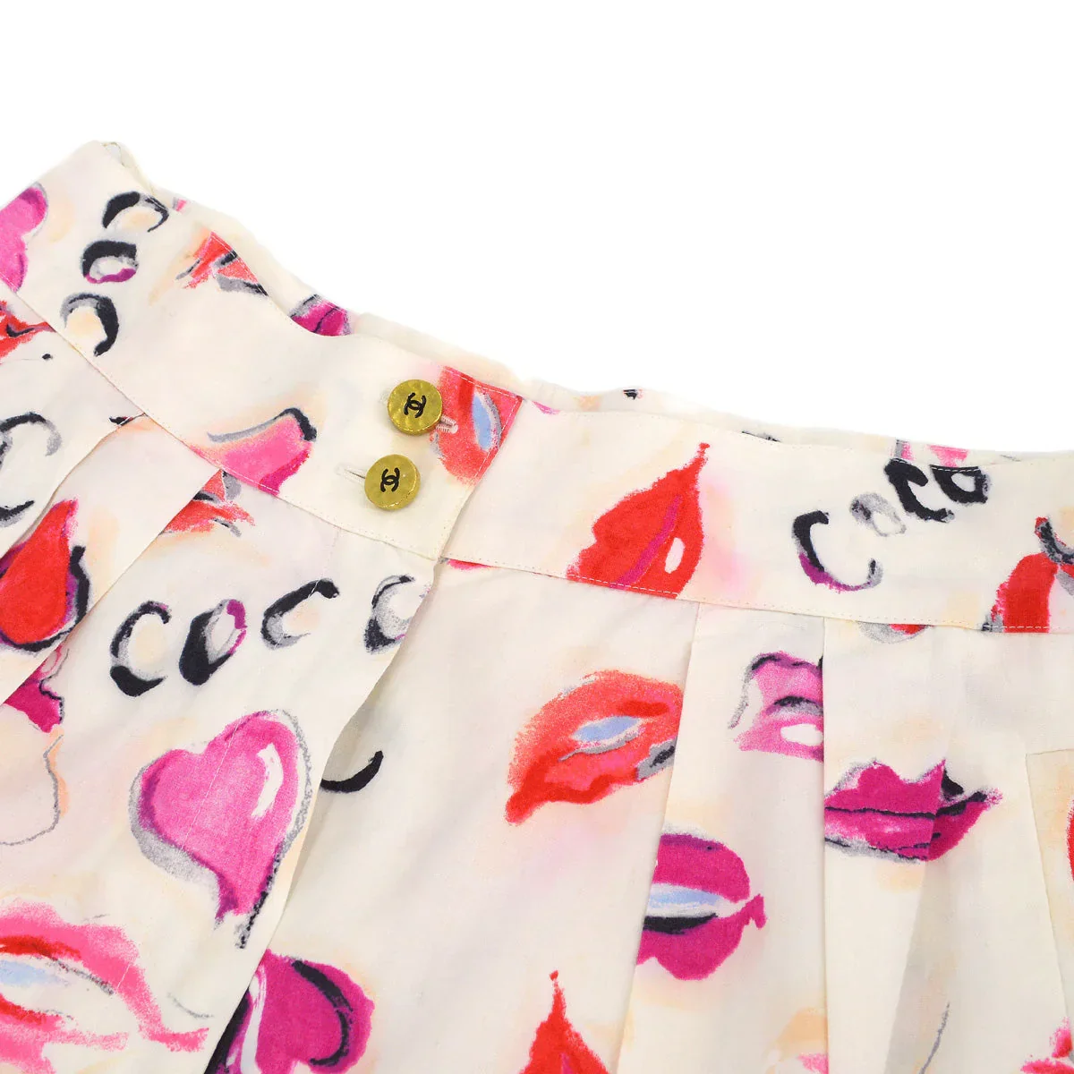 Chanel Lipstick Pattern Short Pants #40 - Image 9