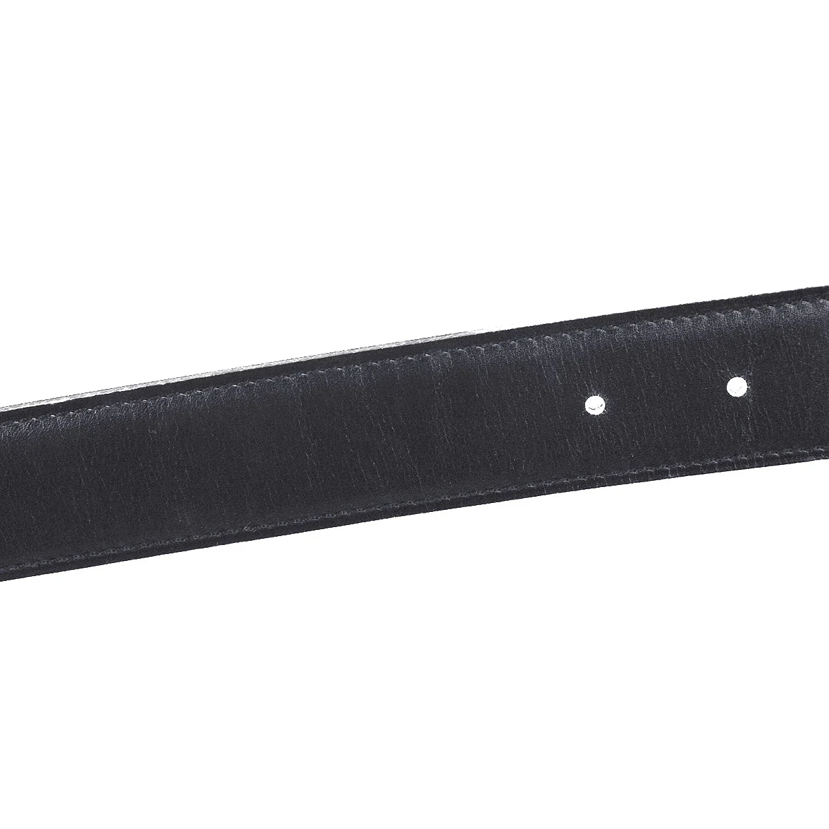 Hermes 1998 Black Box Calf Constance Reversible Belt #70 Small Good - Image 4