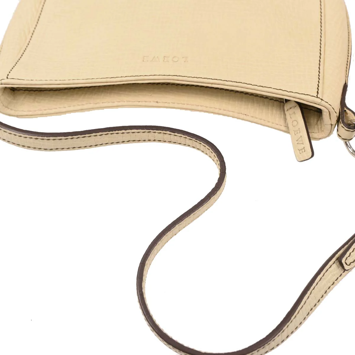 Loewe Off-white Leather Handbag - Image 6