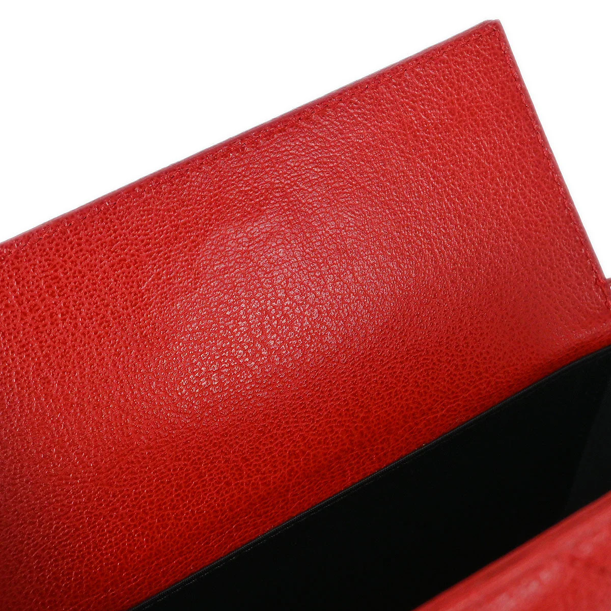 Christian Dior Red Cannage Vanity Handbag - Image 10