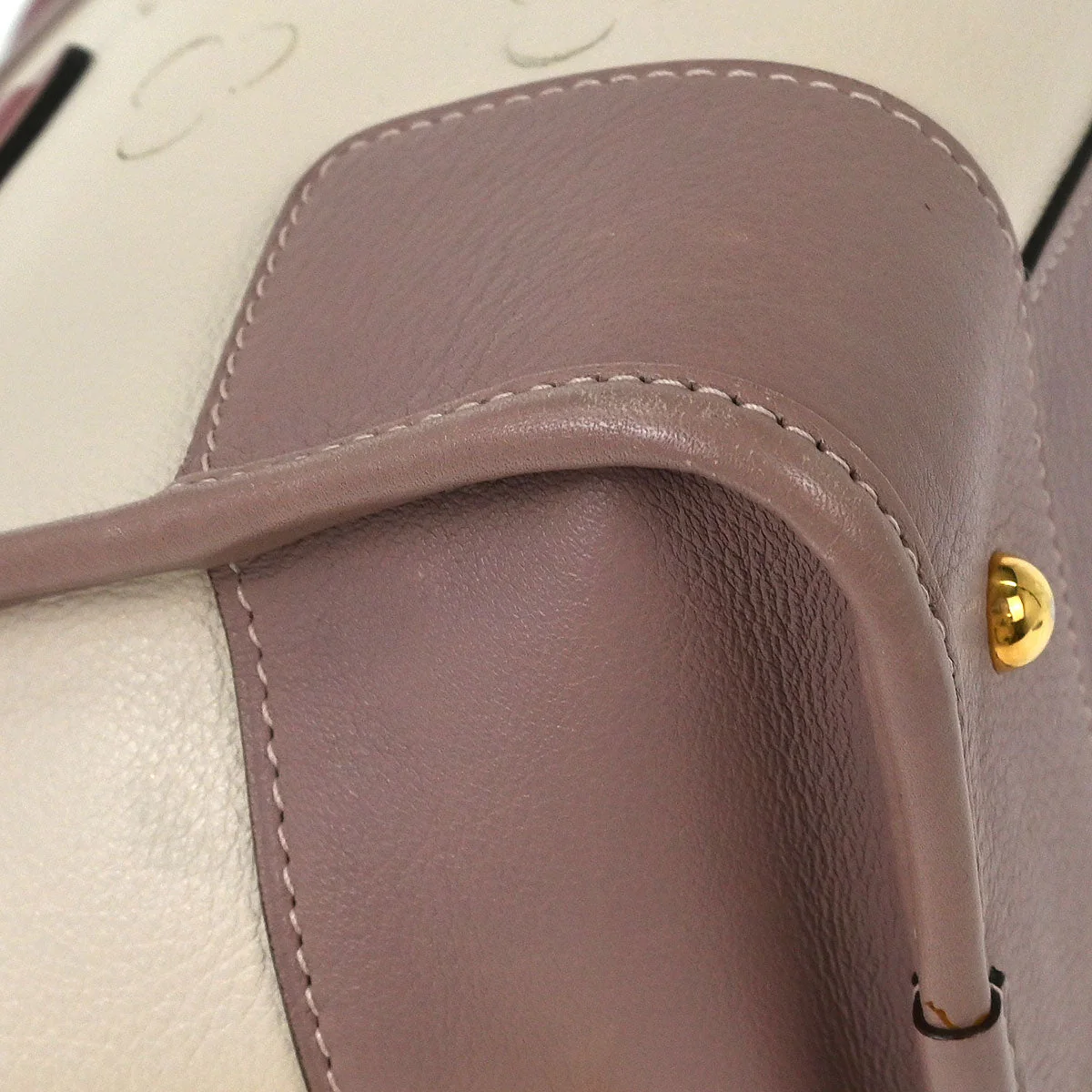 Loewe Off-white Perforated Leather Amazona 28 Handbag - Image 3